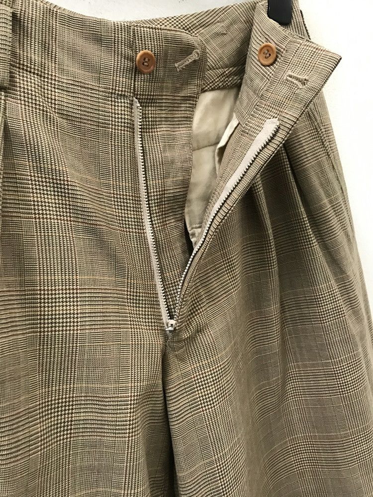 Japanese Brand × Matsuda Nicole Club For Men Japan Baggy Check Wool Trouser Size US 30 / EU 46 - 7 Thumbnail