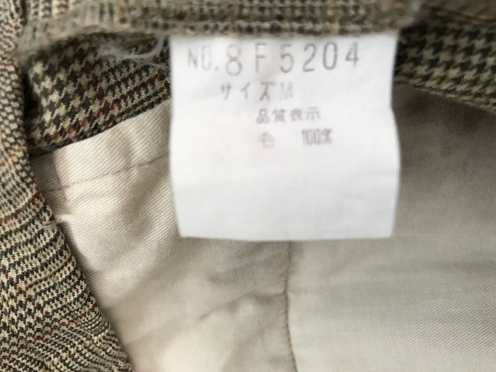 Japanese Brand × Matsuda Nicole Club For Men Japan Baggy Check Wool Trouser Size US 30 / EU 46 - 13 Thumbnail