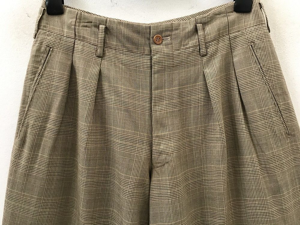 Japanese Brand × Matsuda Nicole Club For Men Japan Baggy Check Wool Trouser Size US 30 / EU 46 - 2 Thumbnail