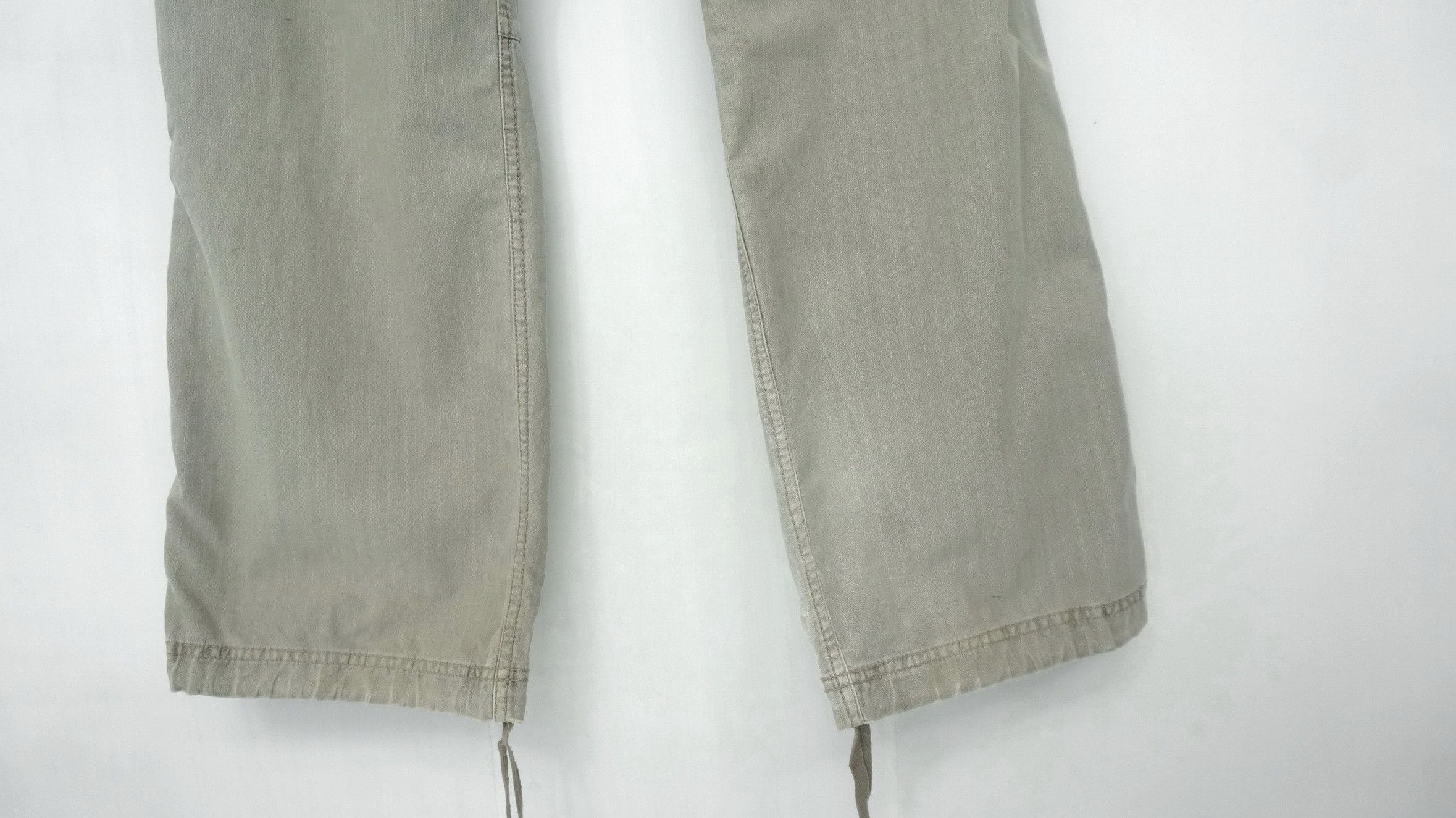 Japanese Brand Rare Vintage Japanese Brand OILCAKE Worn Out Cargo Pants Size US 32 / EU 48 - 9 Thumbnail