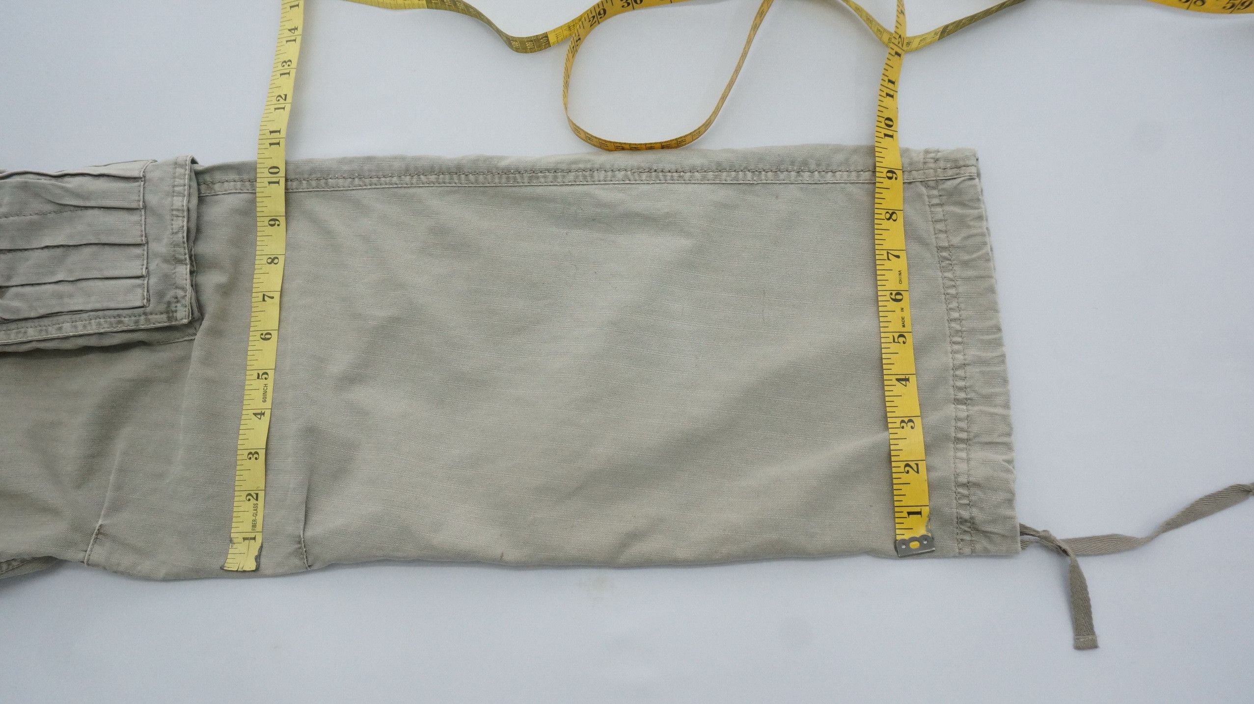Japanese Brand Rare Vintage Japanese Brand OILCAKE Worn Out Cargo Pants Size US 32 / EU 48 - 16 Thumbnail