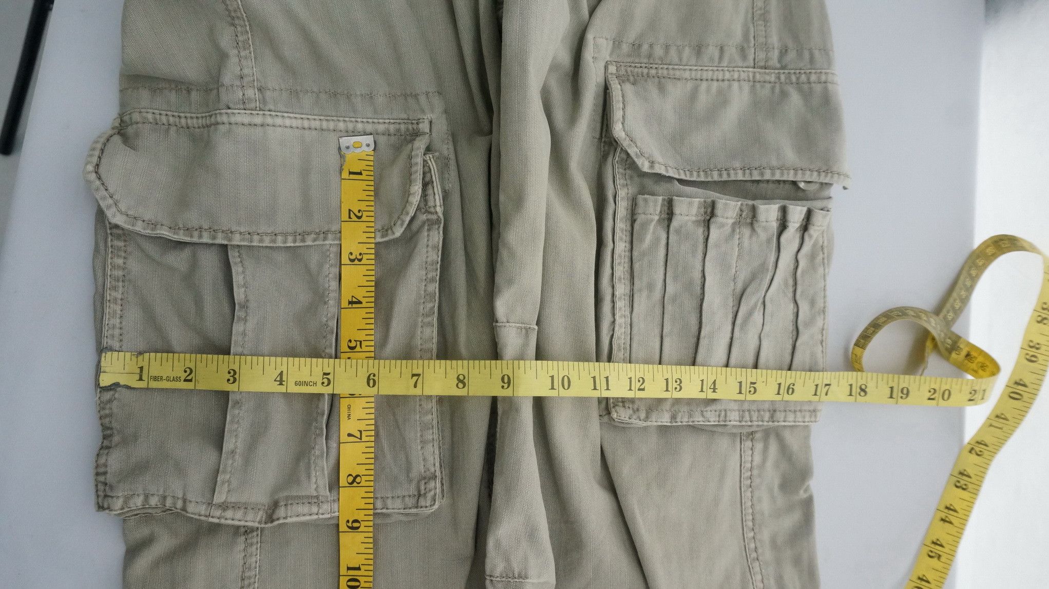 Japanese Brand Rare Vintage Japanese Brand OILCAKE Worn Out Cargo Pants Size US 32 / EU 48 - 22 Thumbnail