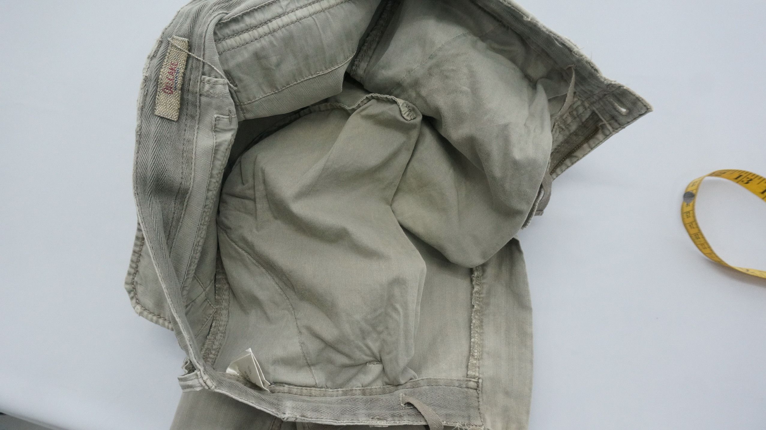 Japanese Brand Rare Vintage Japanese Brand OILCAKE Worn Out Cargo Pants Size US 32 / EU 48 - 18 Thumbnail