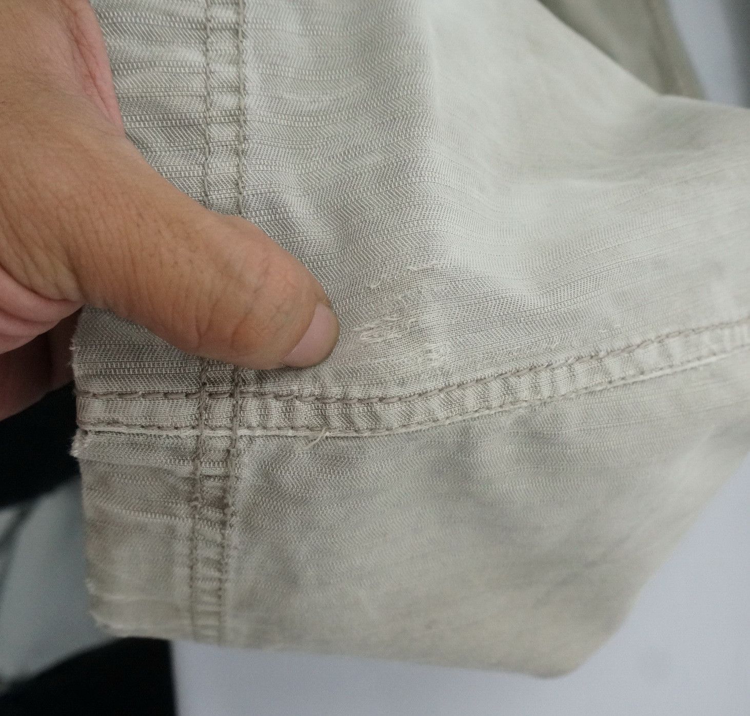 Japanese Brand Rare Vintage Japanese Brand OILCAKE Worn Out Cargo Pants Size US 32 / EU 48 - 25 Thumbnail