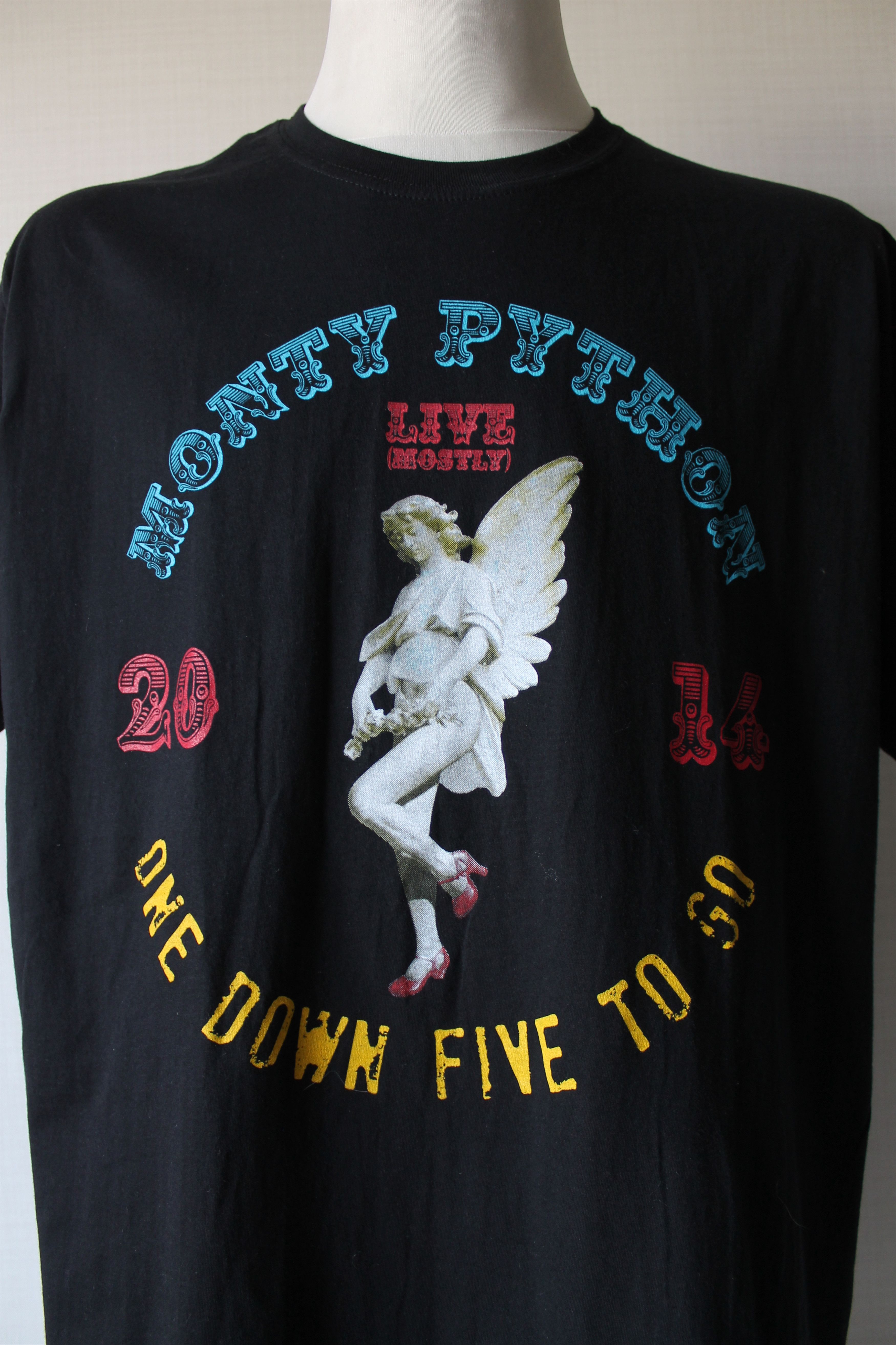 Vintage Monty Python T Shirt movie Black Size US XL / EU 56 / 4 - 3 Thumbnail