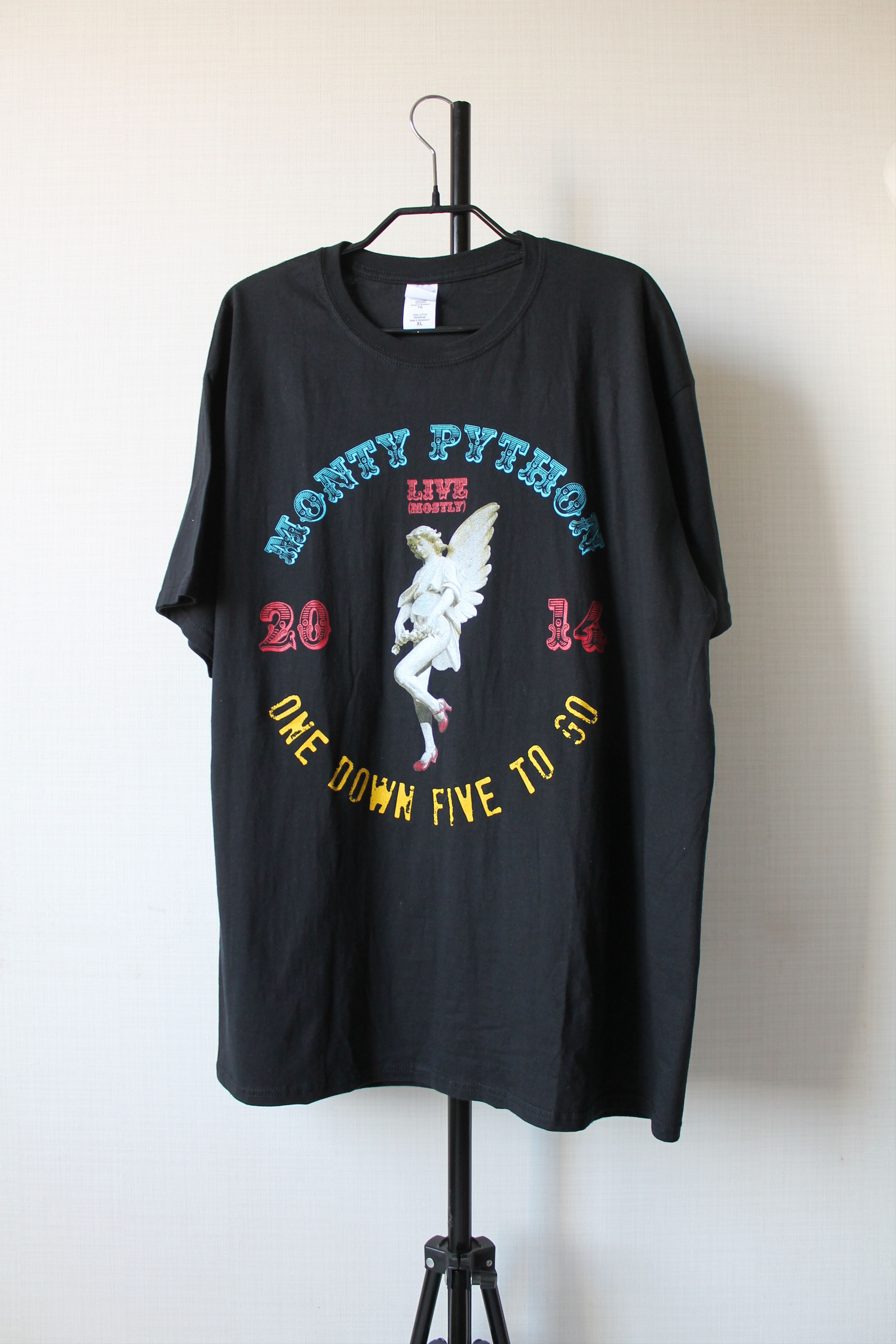 Vintage Monty Python T Shirt movie Black Size US XL / EU 56 / 4 - 1 Thumbnail
