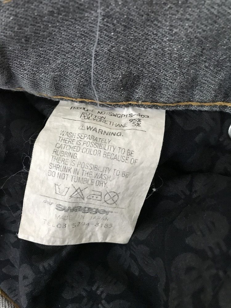 Swagger SWAGGER Japan Distressed Discharge Stretchable Skinny Denim Size US 30 / EU 46 - 15 Thumbnail