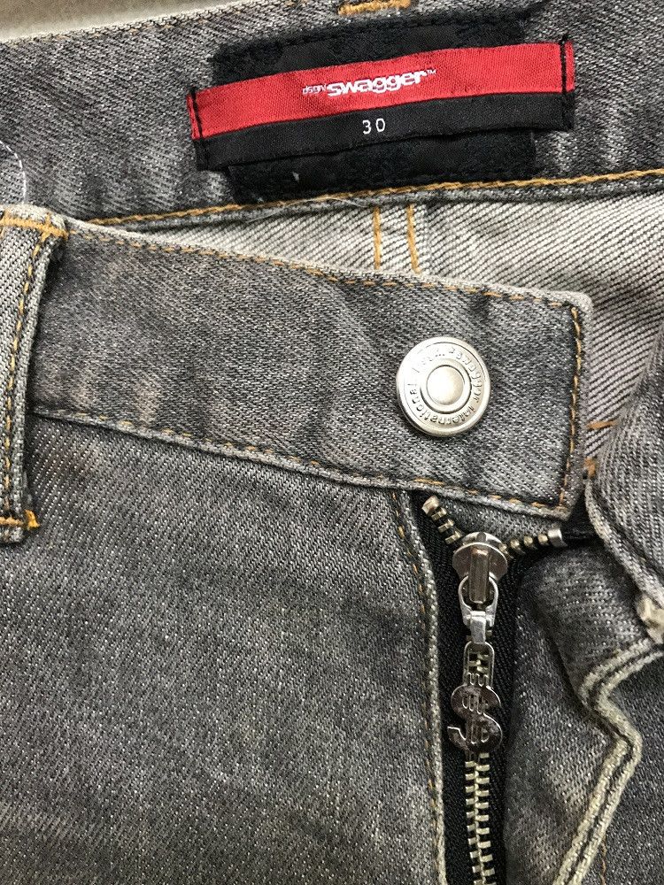 Swagger SWAGGER Japan Distressed Discharge Stretchable Skinny Denim Size US 30 / EU 46 - 4 Thumbnail