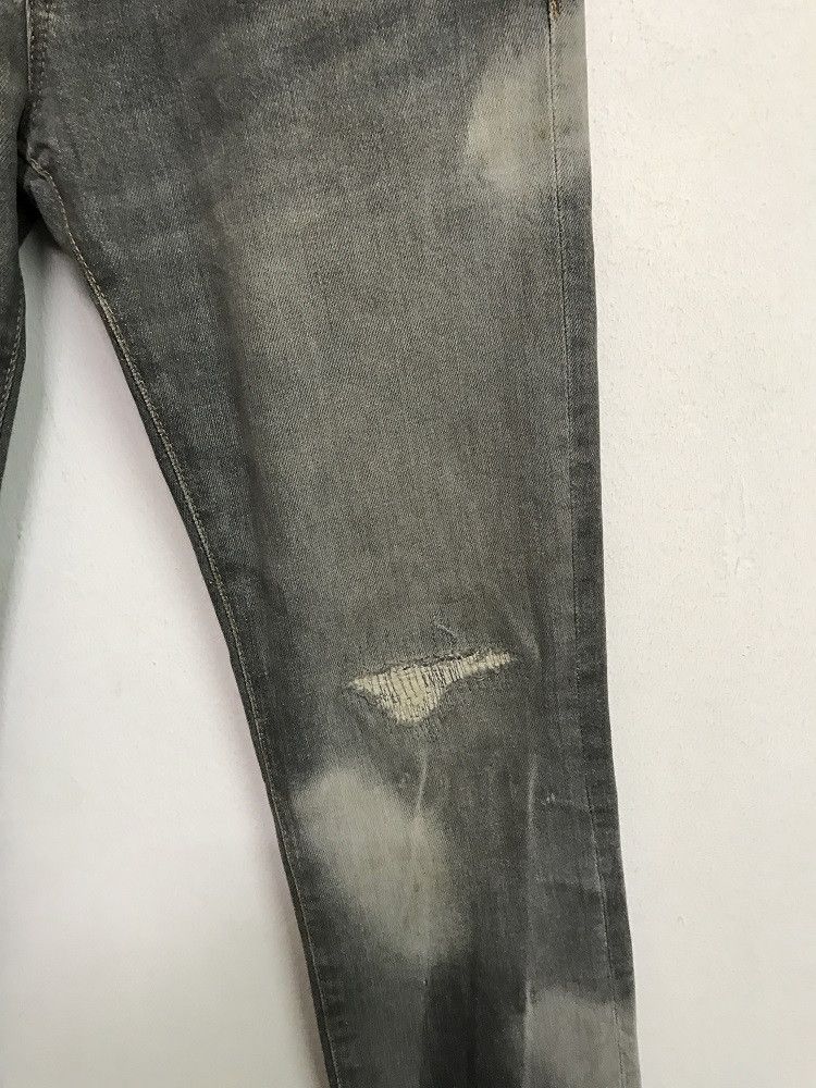Swagger SWAGGER Japan Distressed Discharge Stretchable Skinny Denim Size US 30 / EU 46 - 7 Thumbnail