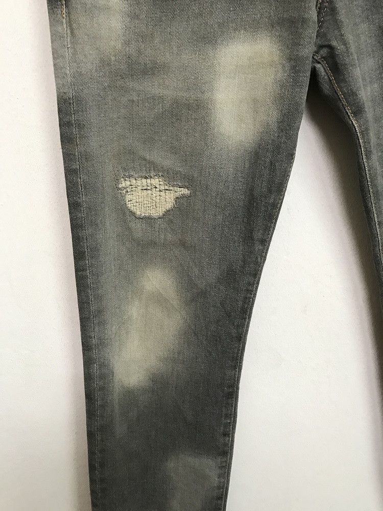 Swagger SWAGGER Japan Distressed Discharge Stretchable Skinny Denim Size US 30 / EU 46 - 5 Thumbnail