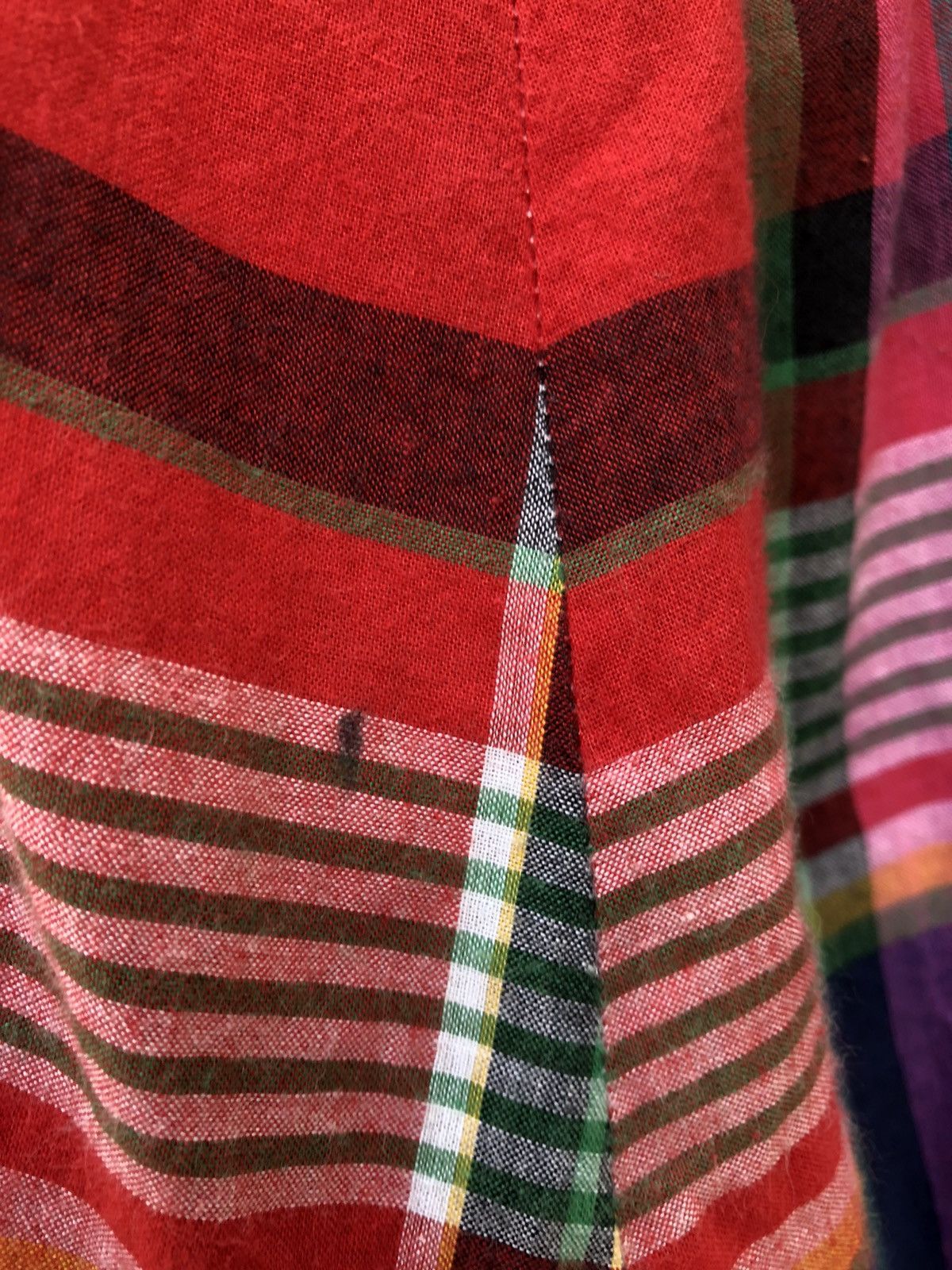 Polo Ralph Lauren Vintage 90s Polo RL Madras Tartan Cargo Trouser Pant Size US 34 / EU 50 - 15 Thumbnail