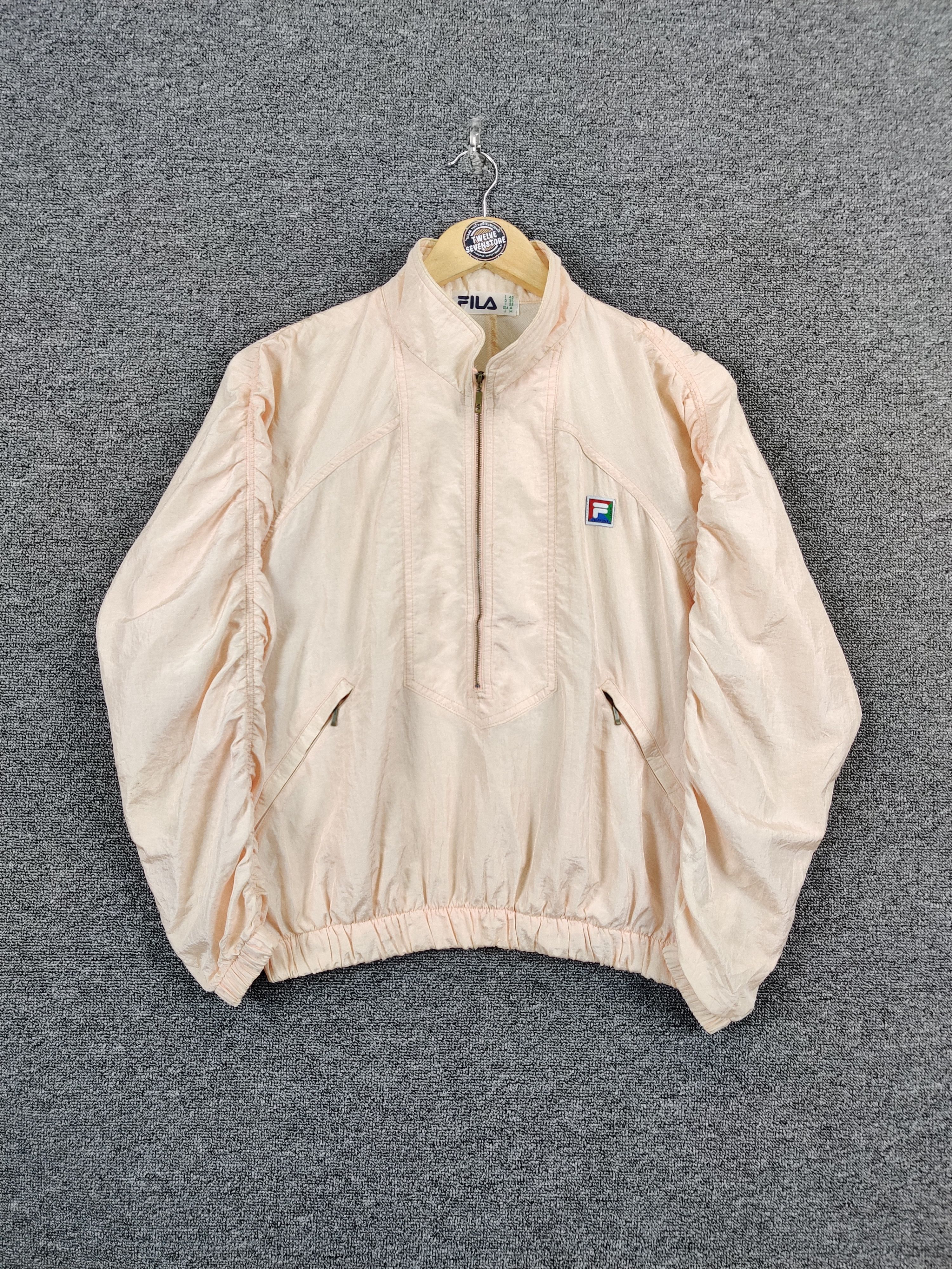Fila Vintage Fila Zipper Embroidery Logo Jacket Pullover Size US M / EU 48-50 / 2 - 1 Thumbnail