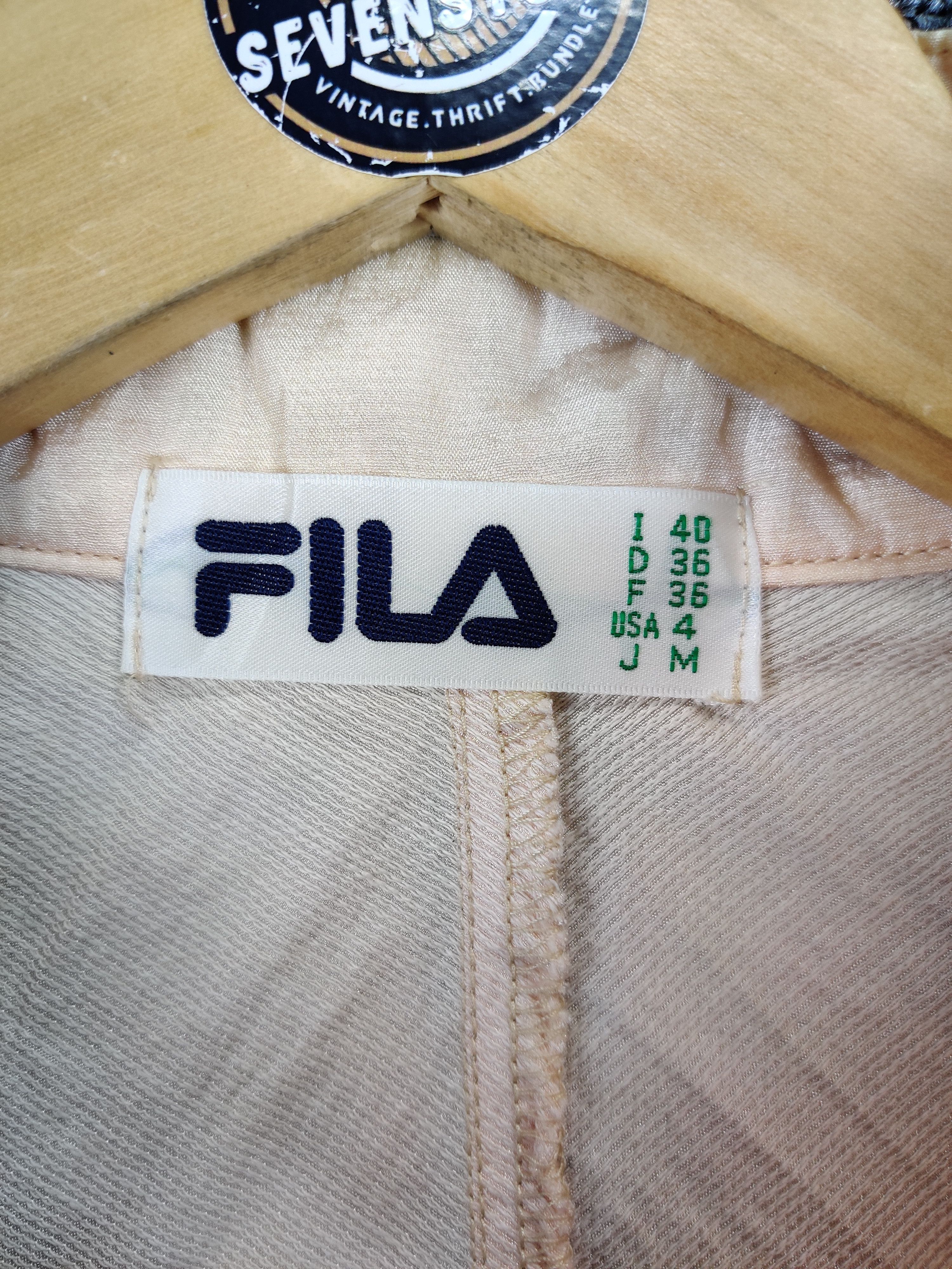 Fila Vintage Fila Zipper Embroidery Logo Jacket Pullover Size US M / EU 48-50 / 2 - 9 Thumbnail