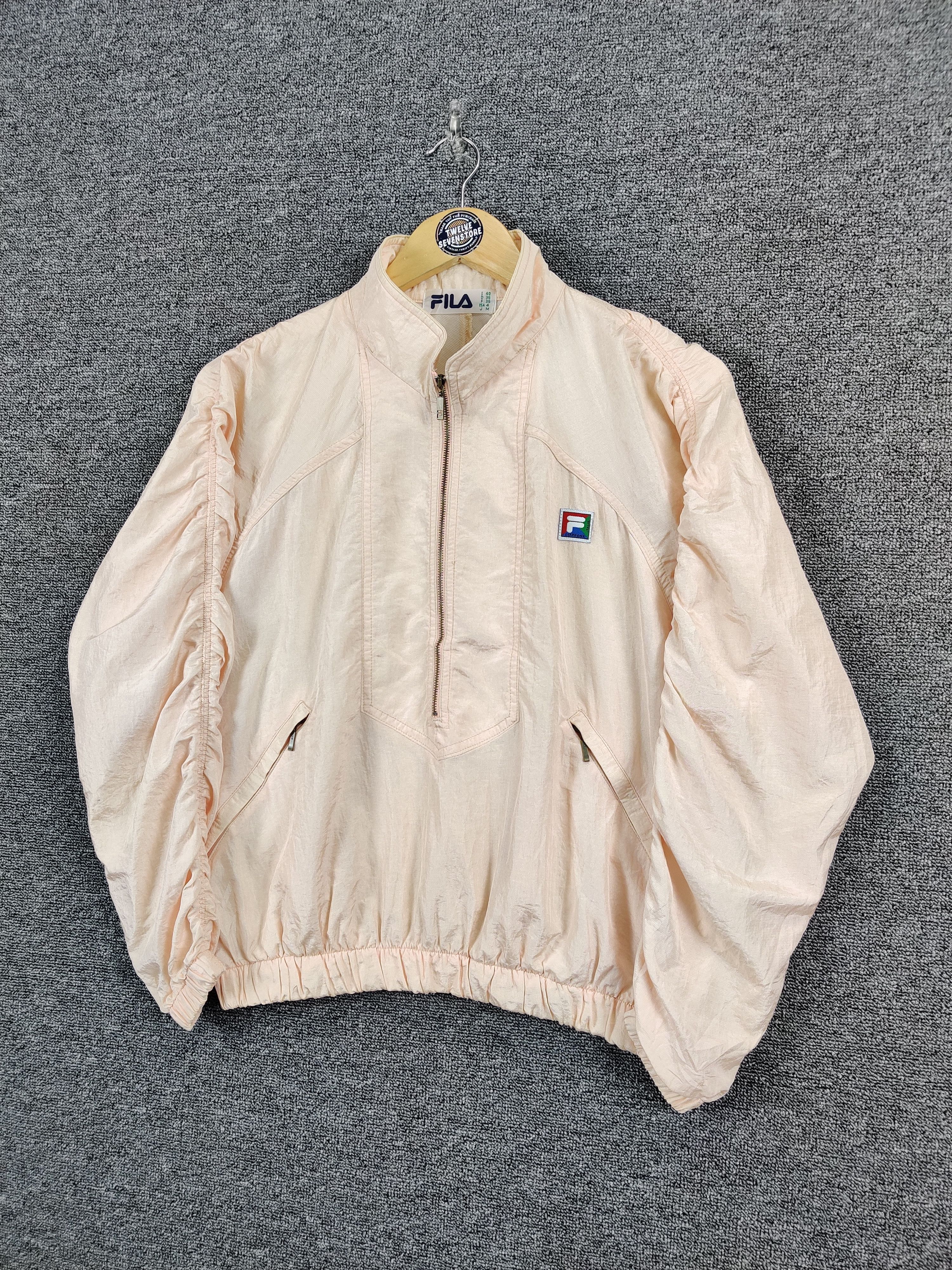 Fila Vintage Fila Zipper Embroidery Logo Jacket Pullover Size US M / EU 48-50 / 2 - 2 Thumbnail