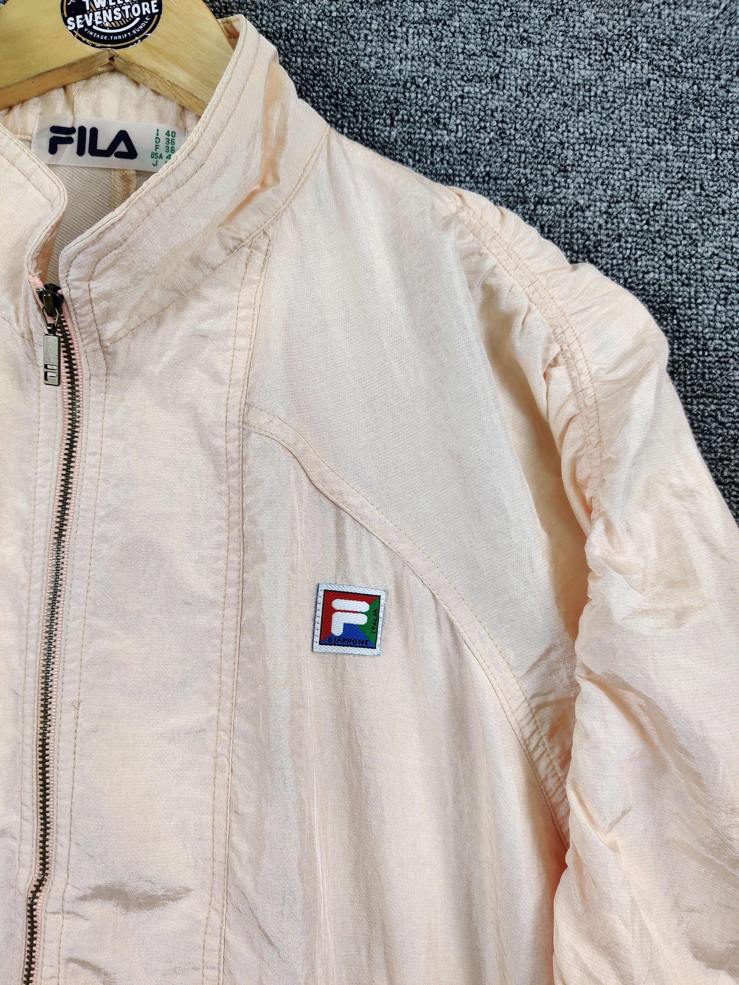 Fila Vintage Fila Zipper Embroidery Logo Jacket Pullover Size US M / EU 48-50 / 2 - 5 Thumbnail