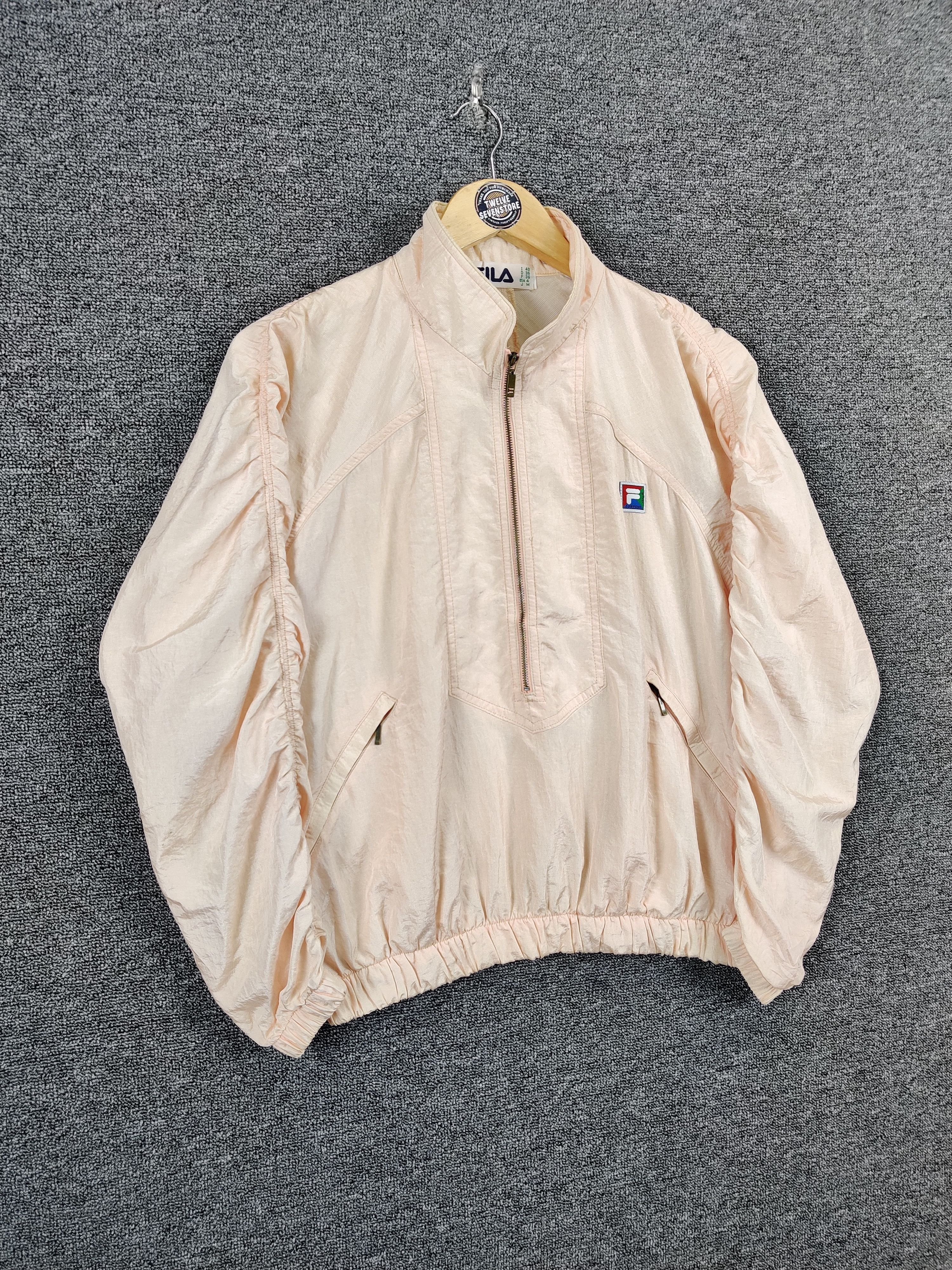 Fila Vintage Fila Zipper Embroidery Logo Jacket Pullover Size US M / EU 48-50 / 2 - 4 Thumbnail