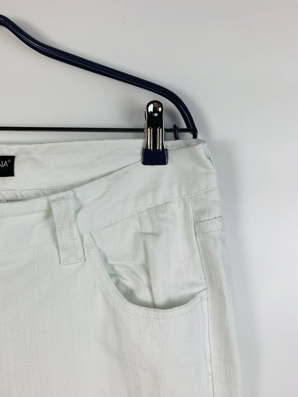 Dolce & Gabbana Dolce & Gabbana jeans white cotton 44 Size 30" / US 8 / IT 44 - 2 Thumbnail