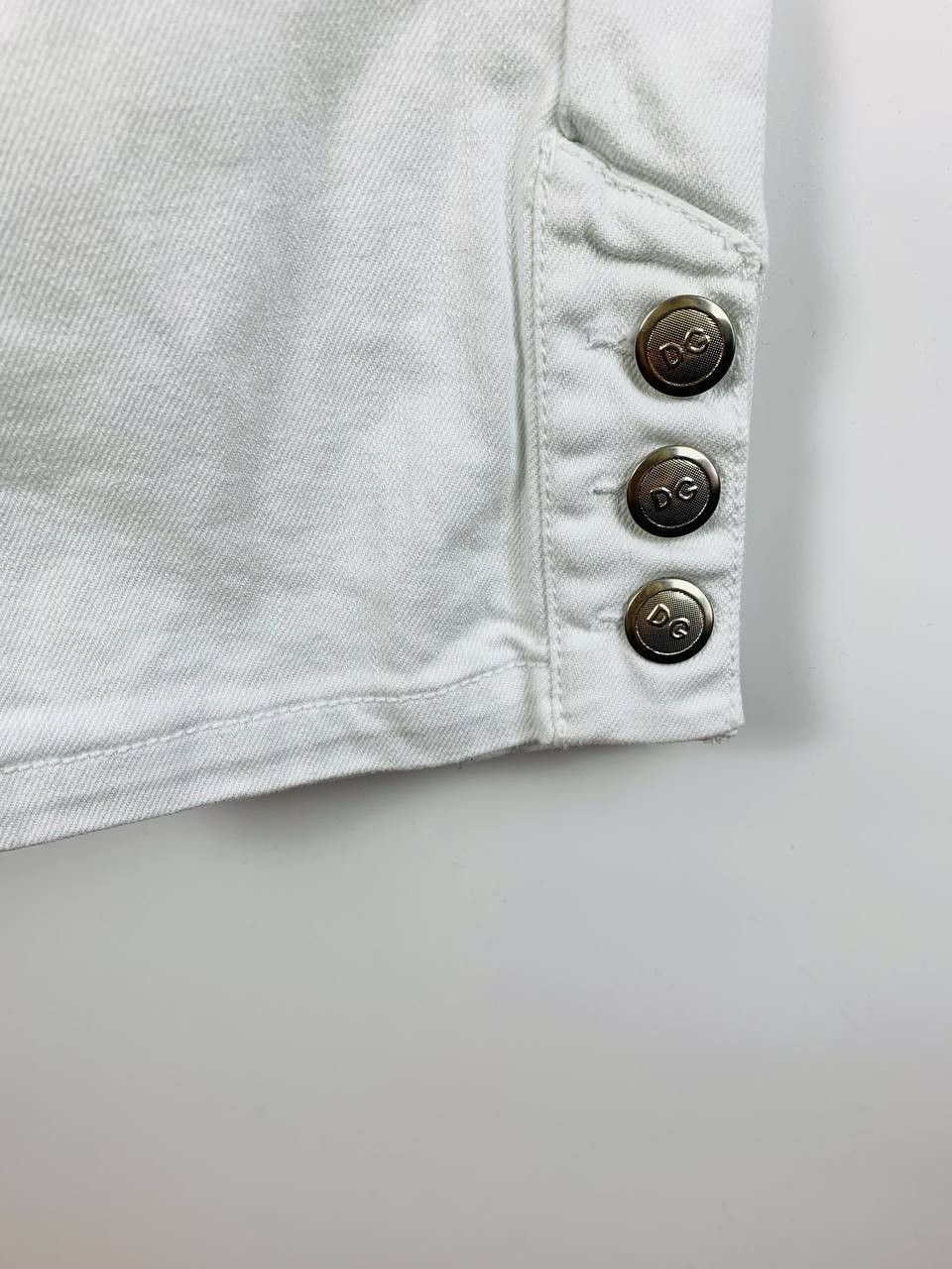 Dolce & Gabbana Dolce & Gabbana jeans white cotton 44 Size 30" / US 8 / IT 44 - 6 Thumbnail