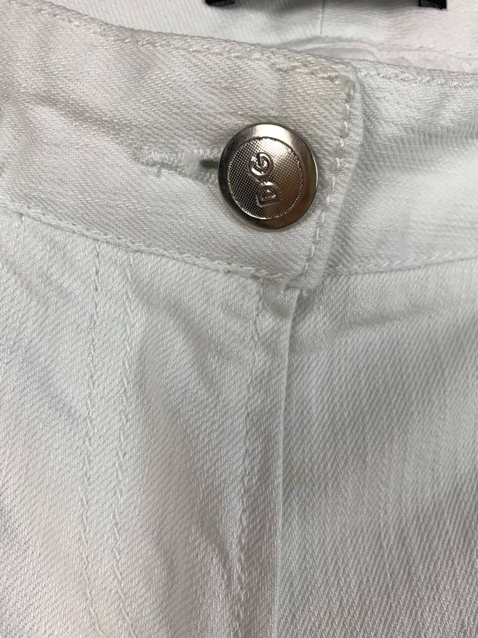 Dolce & Gabbana Dolce & Gabbana jeans white cotton 44 Size 30" / US 8 / IT 44 - 10 Thumbnail