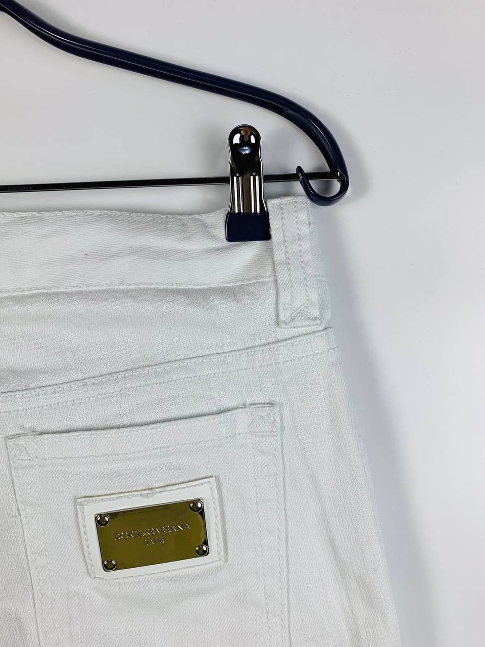 Dolce & Gabbana Dolce & Gabbana jeans white cotton 44 Size 30" / US 8 / IT 44 - 13 Thumbnail