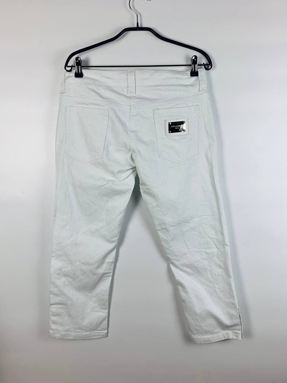 Dolce & Gabbana Dolce & Gabbana jeans white cotton 44 Size 30" / US 8 / IT 44 - 17 Thumbnail