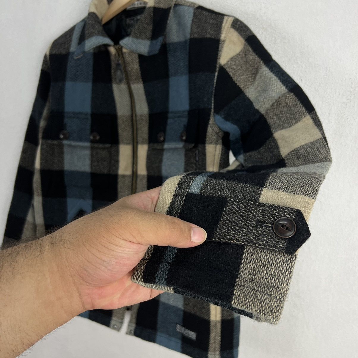 Flannel RARE FLANNEL JACKET DELUXE JAPAN CLOTHING TARTAN DESIGN Size US S / EU 44-46 / 1 - 6 Thumbnail