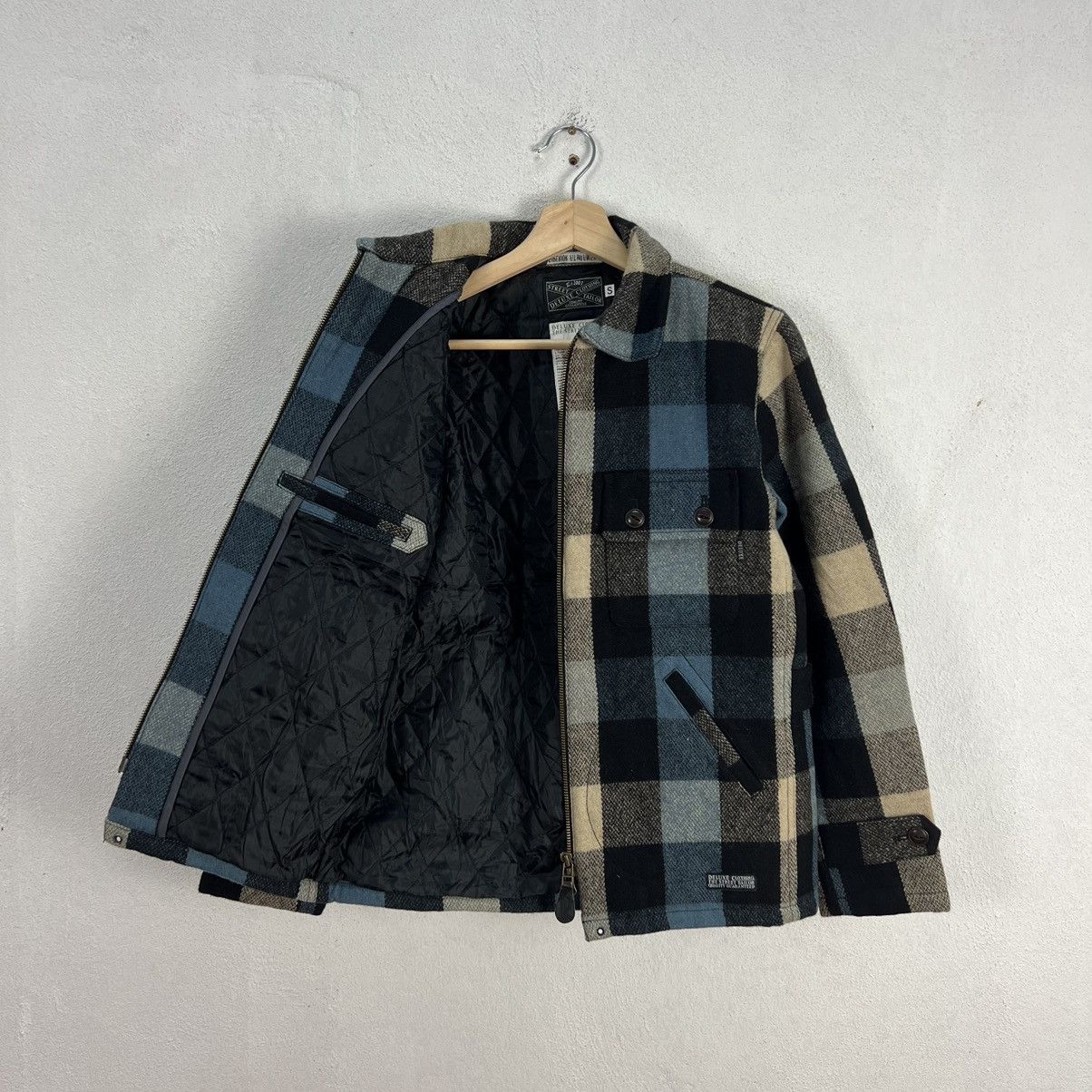 Flannel RARE FLANNEL JACKET DELUXE JAPAN CLOTHING TARTAN DESIGN Size US S / EU 44-46 / 1 - 12 Thumbnail