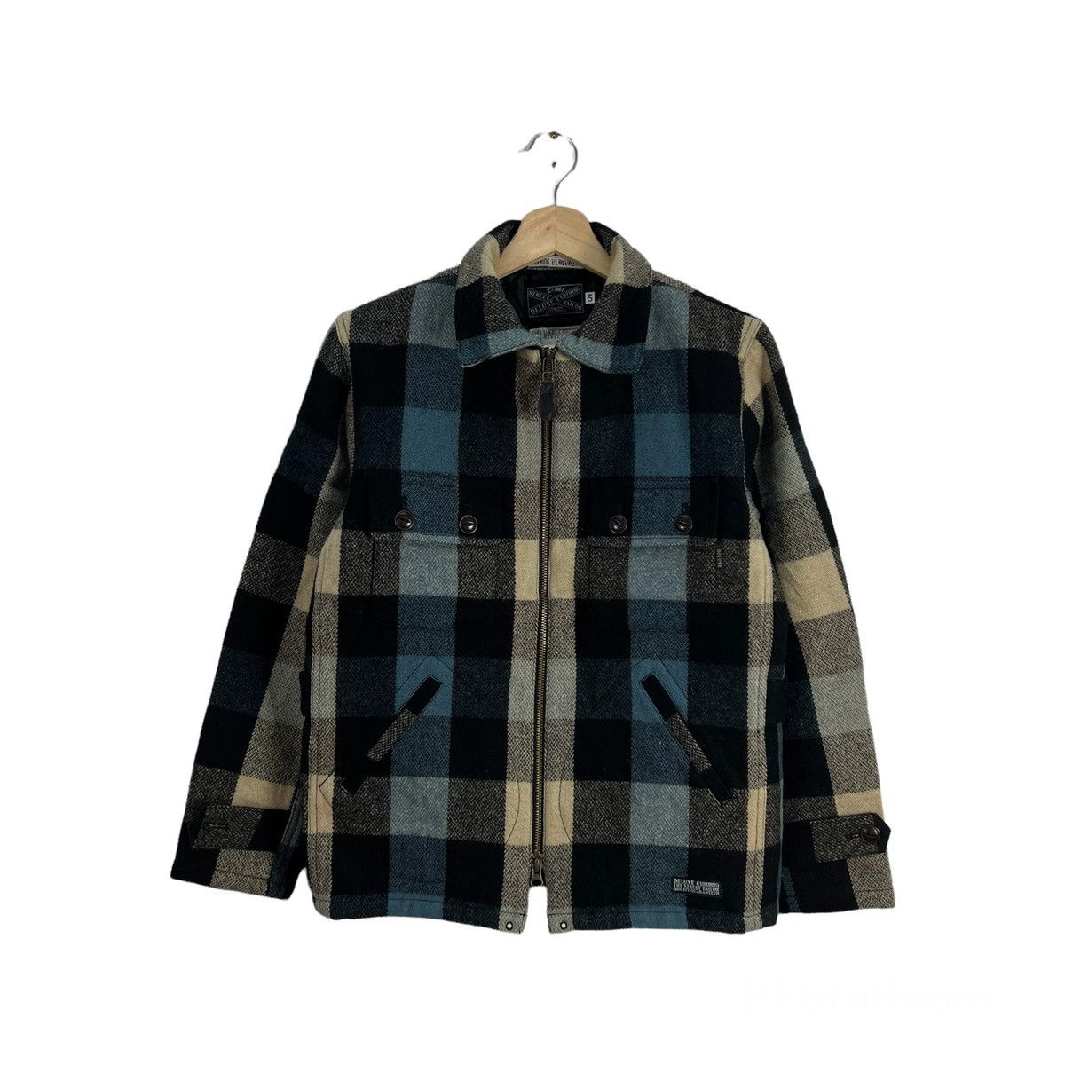 Flannel RARE FLANNEL JACKET DELUXE JAPAN CLOTHING TARTAN DESIGN Size US S / EU 44-46 / 1 - 1 Thumbnail