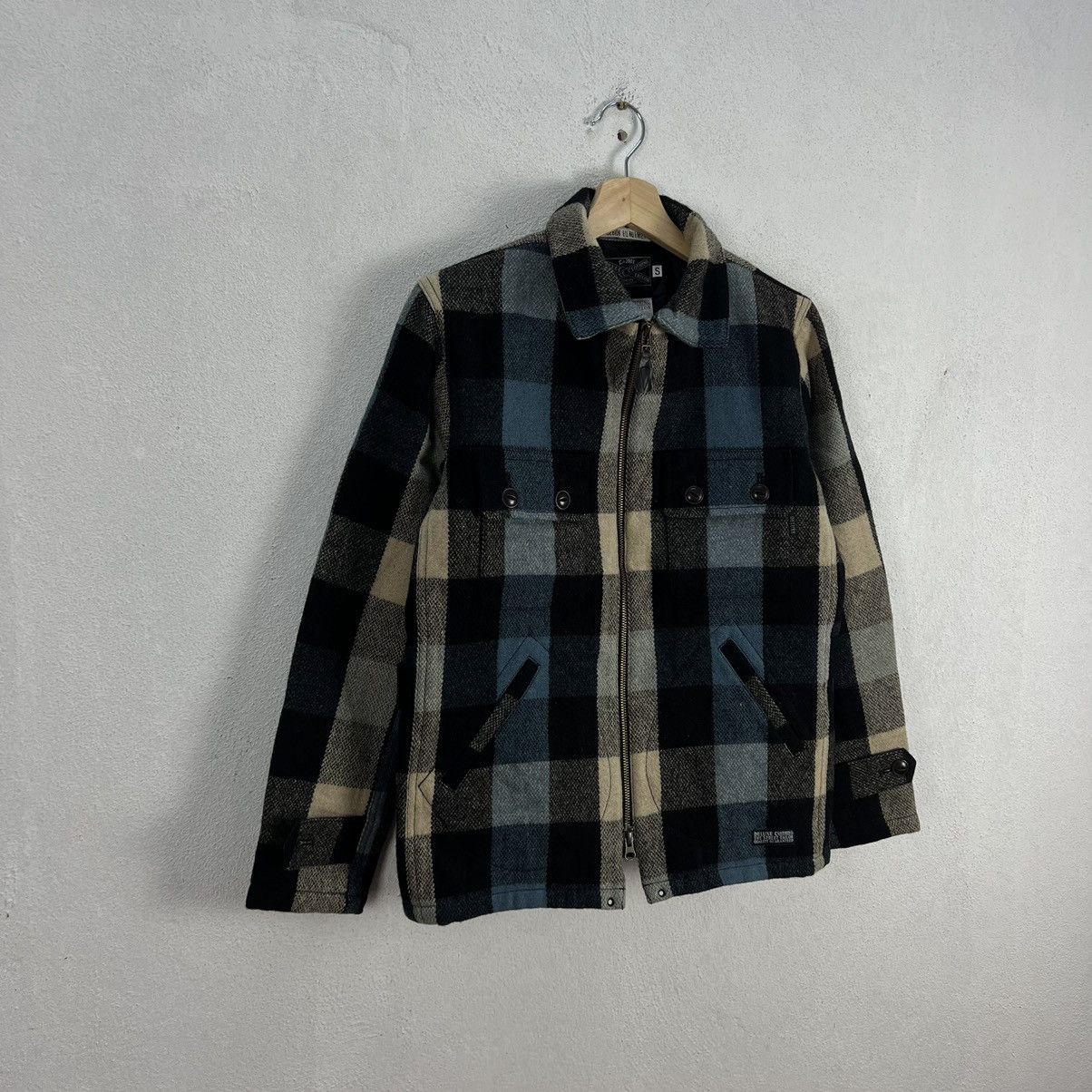 Flannel RARE FLANNEL JACKET DELUXE JAPAN CLOTHING TARTAN DESIGN Size US S / EU 44-46 / 1 - 2 Thumbnail
