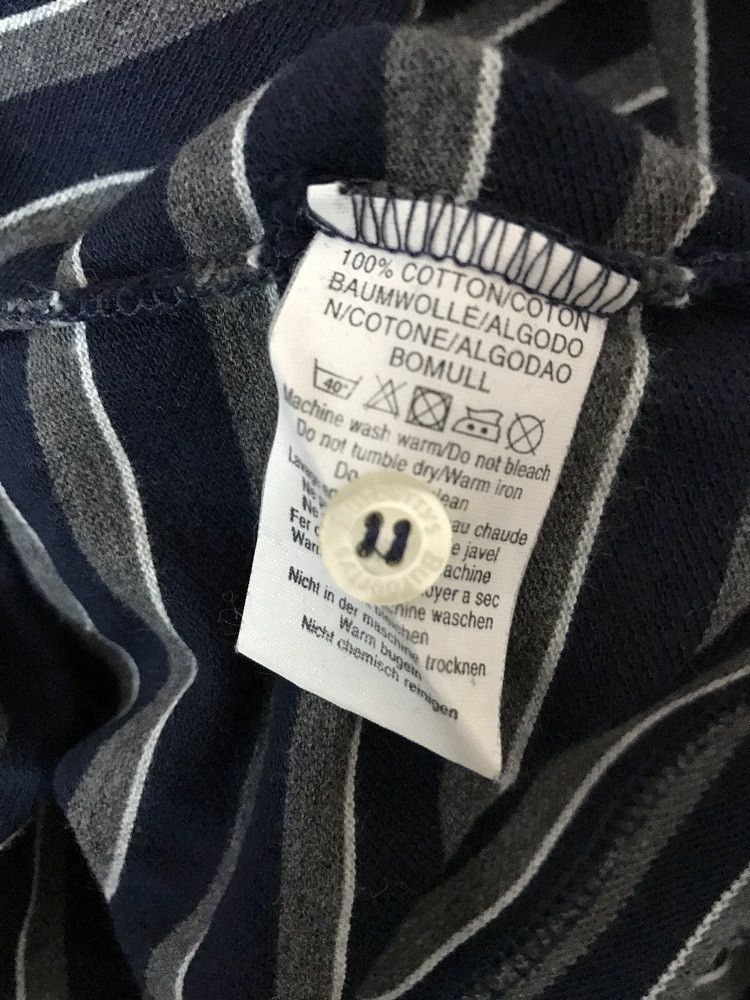 Burberry Prorsum Burberrys Of London Contrast Color Border Stripe Polo Shirt Size US M / EU 48-50 / 2 - 9 Thumbnail