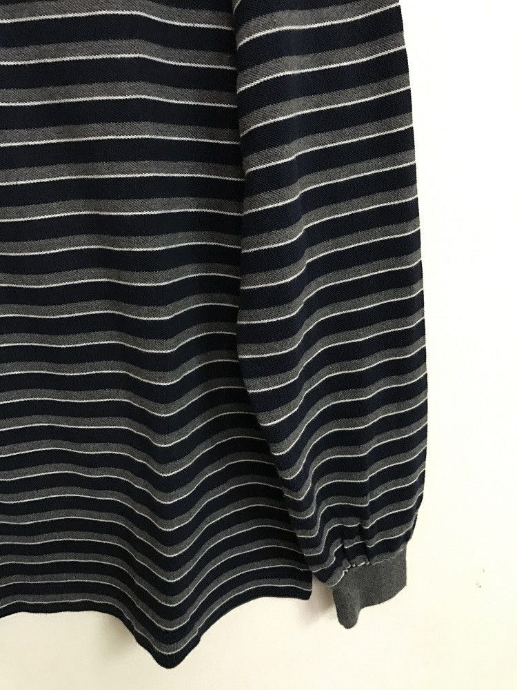 Burberry Prorsum Burberrys Of London Contrast Color Border Stripe Polo Shirt Size US M / EU 48-50 / 2 - 4 Thumbnail