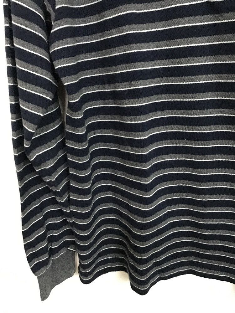 Burberry Prorsum Burberrys Of London Contrast Color Border Stripe Polo Shirt Size US M / EU 48-50 / 2 - 3 Thumbnail