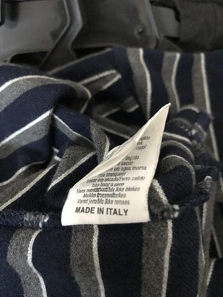 Burberry Prorsum Burberrys Of London Contrast Color Border Stripe Polo Shirt Size US M / EU 48-50 / 2 - 8 Thumbnail