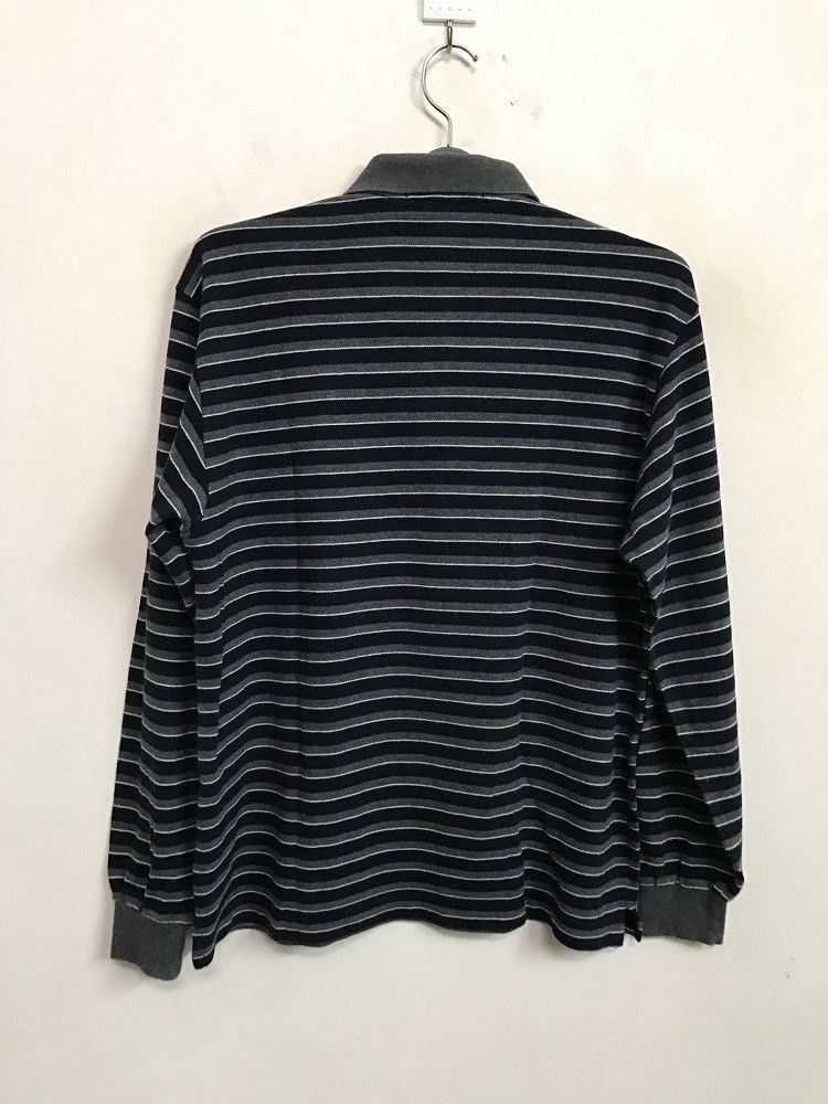 Burberry Prorsum Burberrys Of London Contrast Color Border Stripe Polo Shirt Size US M / EU 48-50 / 2 - 5 Thumbnail