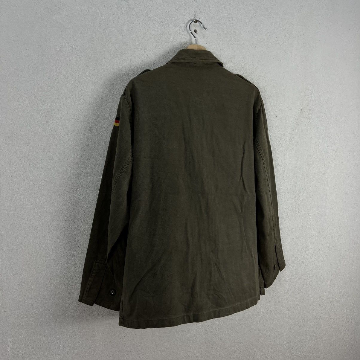 Vintage VINTAGE HIKORY CHORE JACKET WORKERS MILITARY ARMY Size US M / EU 48-50 / 2 - 8 Thumbnail