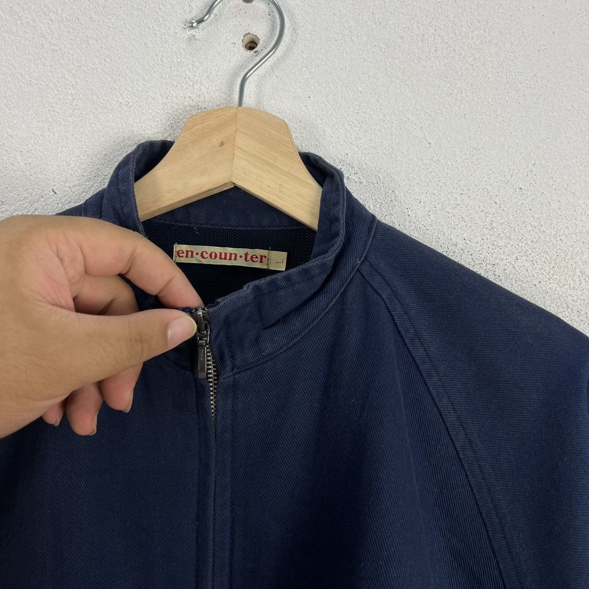 Japanese Brand HIKORY CHORE ZIPPER JACKET EN COUN TER INSPIRED BY 45RPM Size US L / EU 52-54 / 3 - 7 Thumbnail