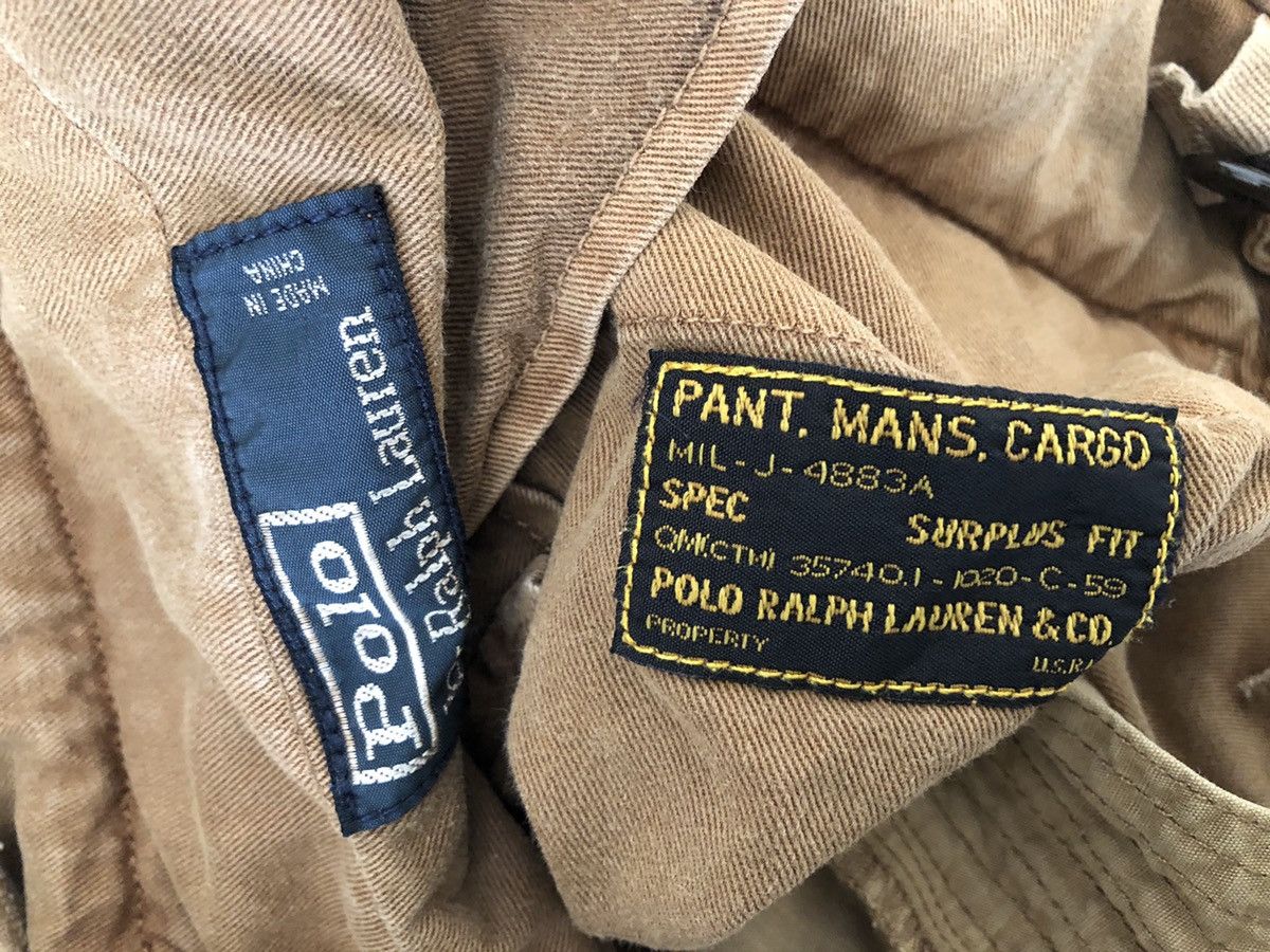 Polo Ralph Lauren Polo Ralph Lauren Distressed Parachute Cargo Surplus Fit Size US 32 / EU 48 - 24 Thumbnail