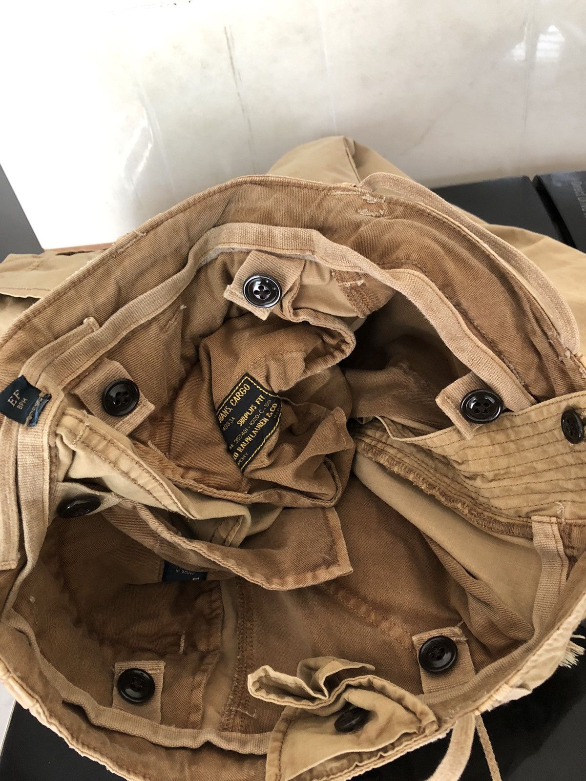 Polo Ralph Lauren Polo Ralph Lauren Distressed Parachute Cargo Surplus Fit Size US 32 / EU 48 - 23 Thumbnail