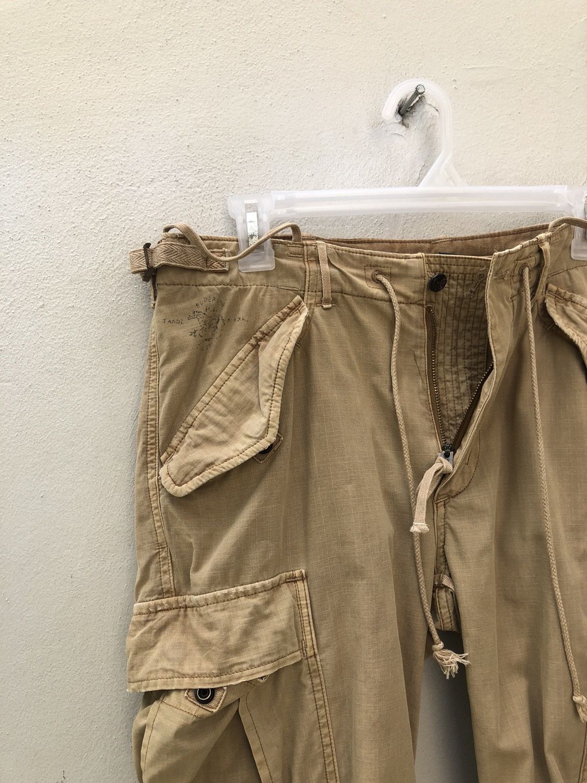 Polo Ralph Lauren Polo Ralph Lauren Distressed Parachute Cargo Surplus Fit Size US 32 / EU 48 - 4 Thumbnail