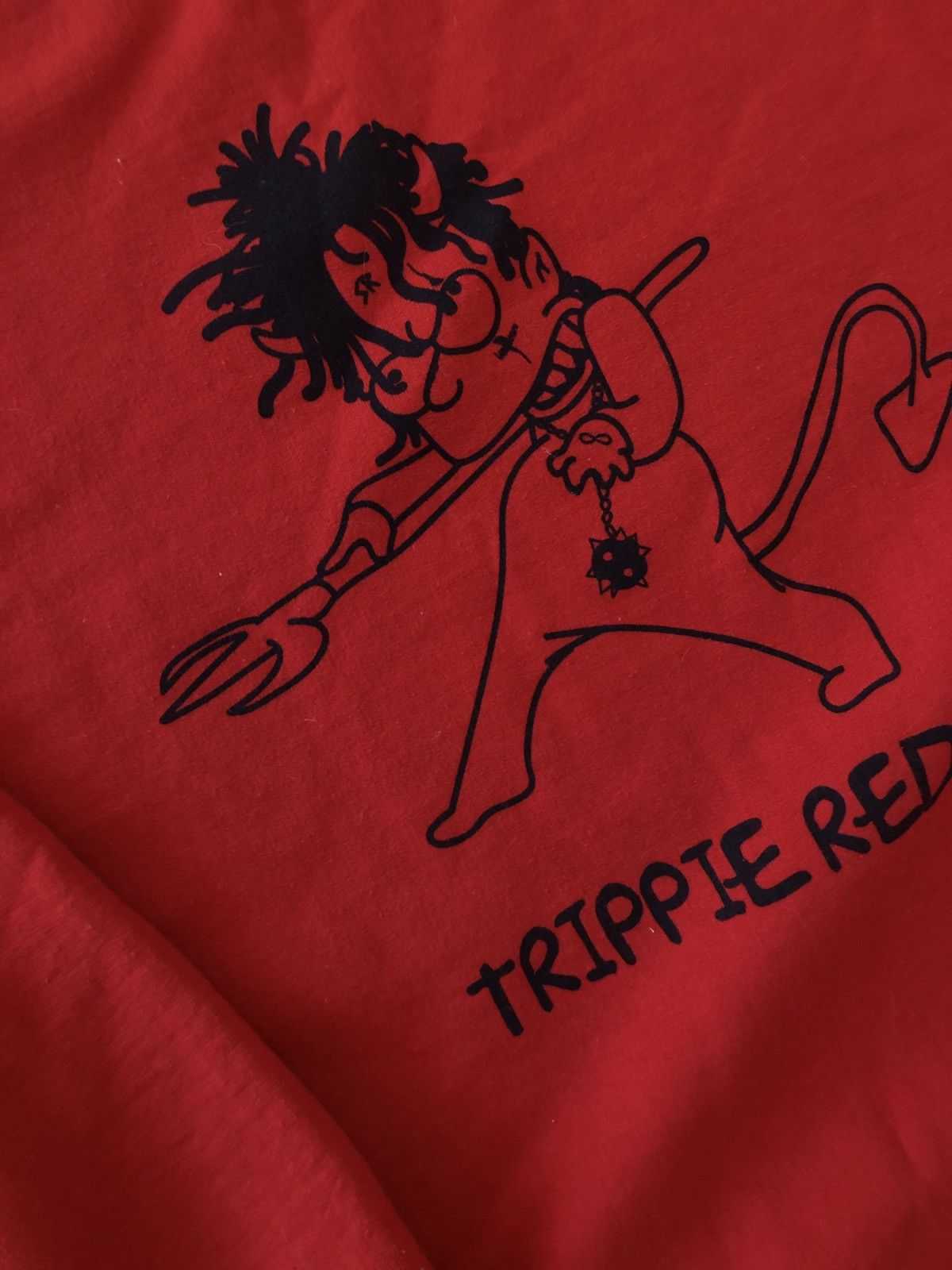 Superrradical × Trippie Redd Superrradical Trippie Redd Red Sweatshirt Crewneck XL ❄️🧊🥣 Size US XL / EU 56 / 4 - 3 Thumbnail