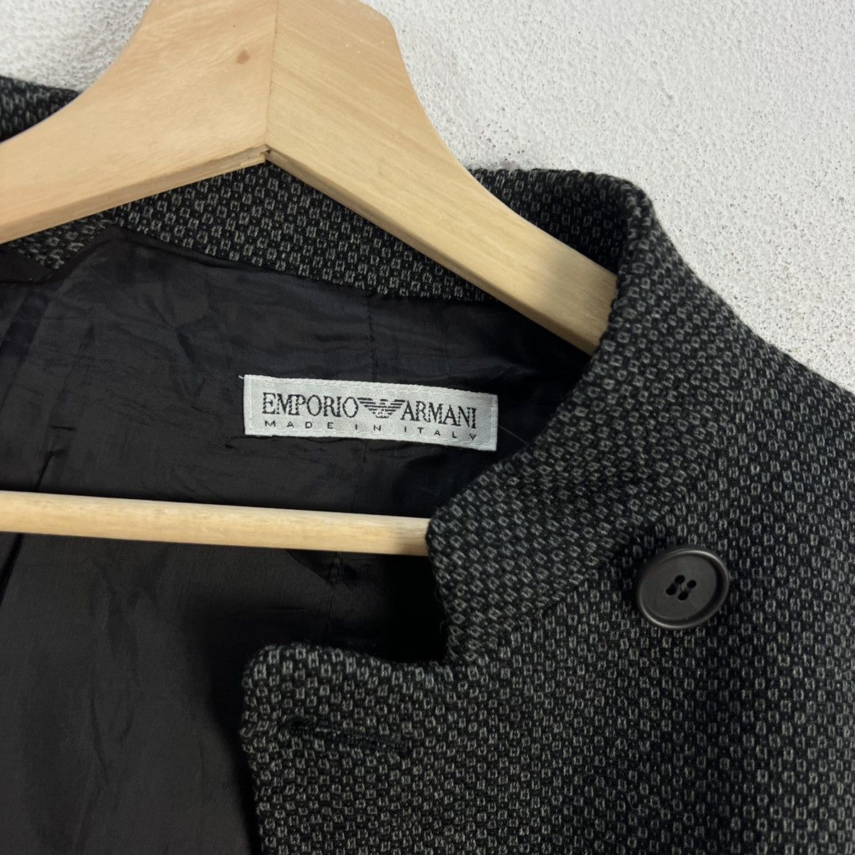 Emporio Armani RARE CROPPED COAT JACKET EMPORIO ARMANI MADE IN ITALY Size US S / EU 44-46 / 1 - 12 Thumbnail
