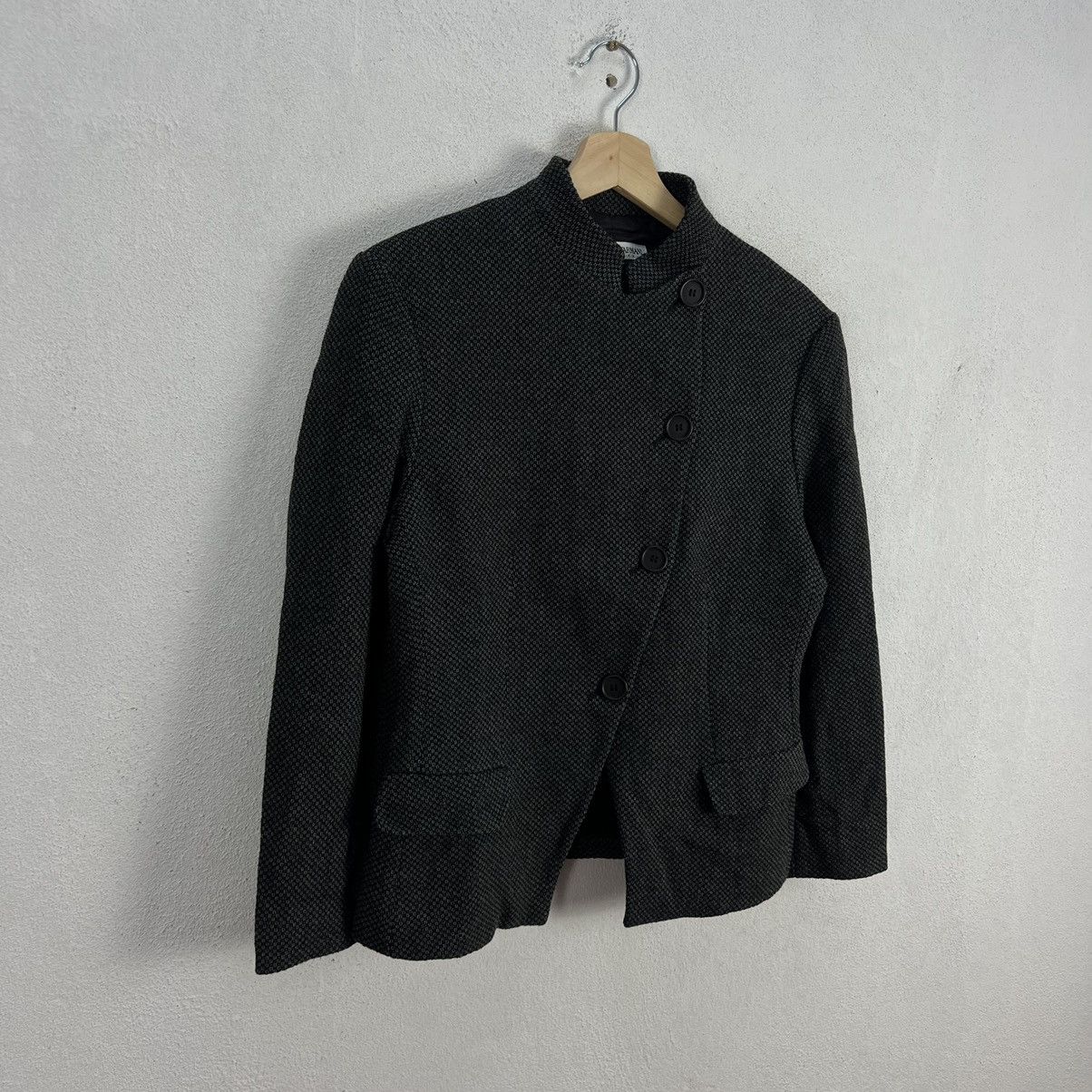 Emporio Armani RARE CROPPED COAT JACKET EMPORIO ARMANI MADE IN ITALY Size US S / EU 44-46 / 1 - 2 Thumbnail