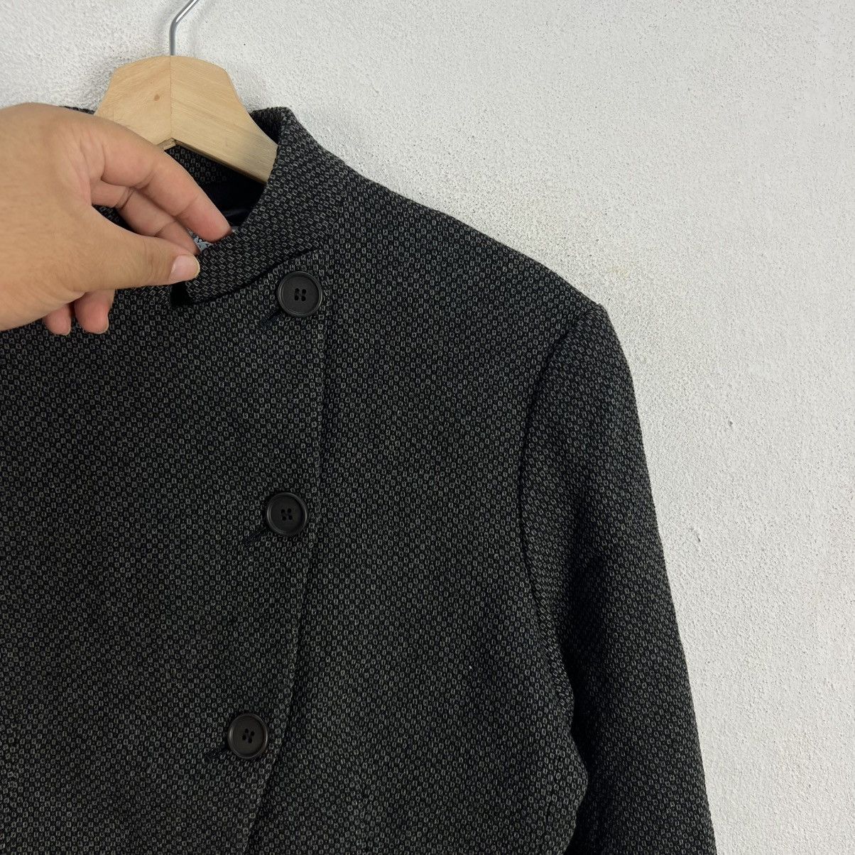 Emporio Armani RARE CROPPED COAT JACKET EMPORIO ARMANI MADE IN ITALY Size US S / EU 44-46 / 1 - 5 Thumbnail