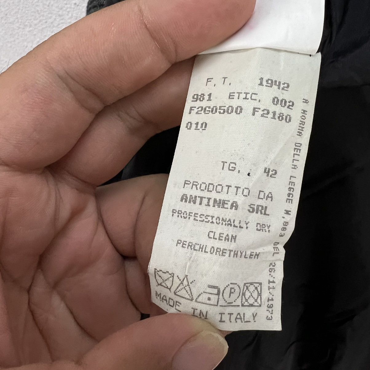Emporio Armani RARE CROPPED COAT JACKET EMPORIO ARMANI MADE IN ITALY Size US S / EU 44-46 / 1 - 14 Thumbnail