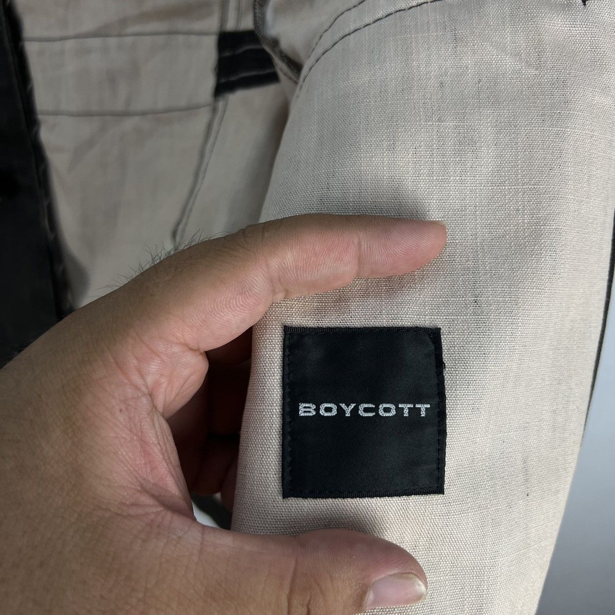 Boycott VINTAGE HIKORY CHORE JACKET BOYCOTT JAPAN DOUBLE COLLAR Size US M / EU 48-50 / 2 - 14 Thumbnail