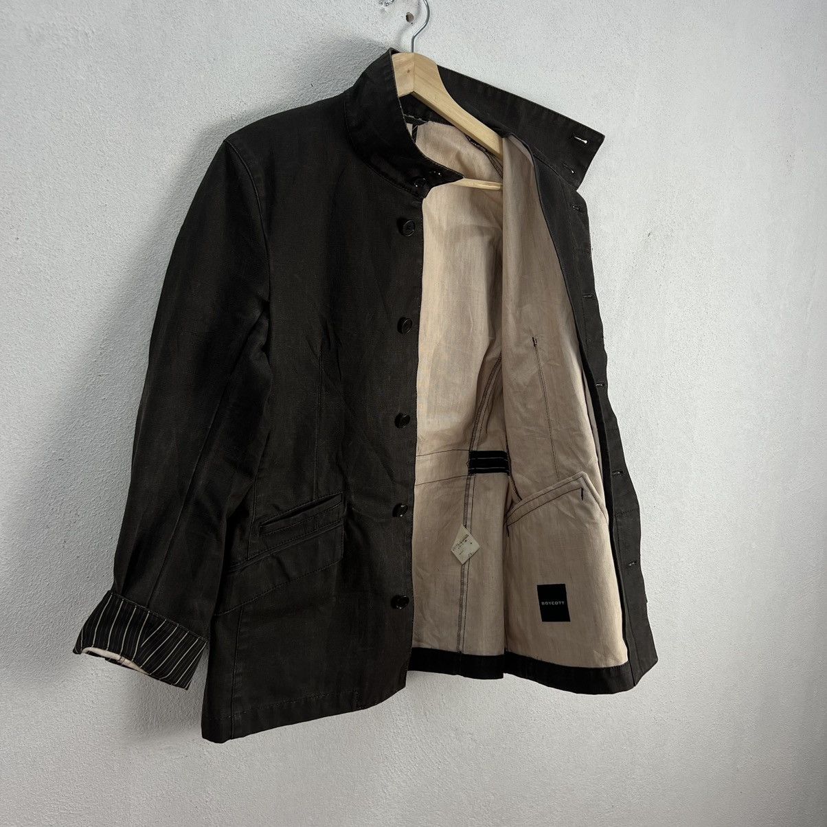Boycott VINTAGE HIKORY CHORE JACKET BOYCOTT JAPAN DOUBLE COLLAR Size US M / EU 48-50 / 2 - 13 Thumbnail