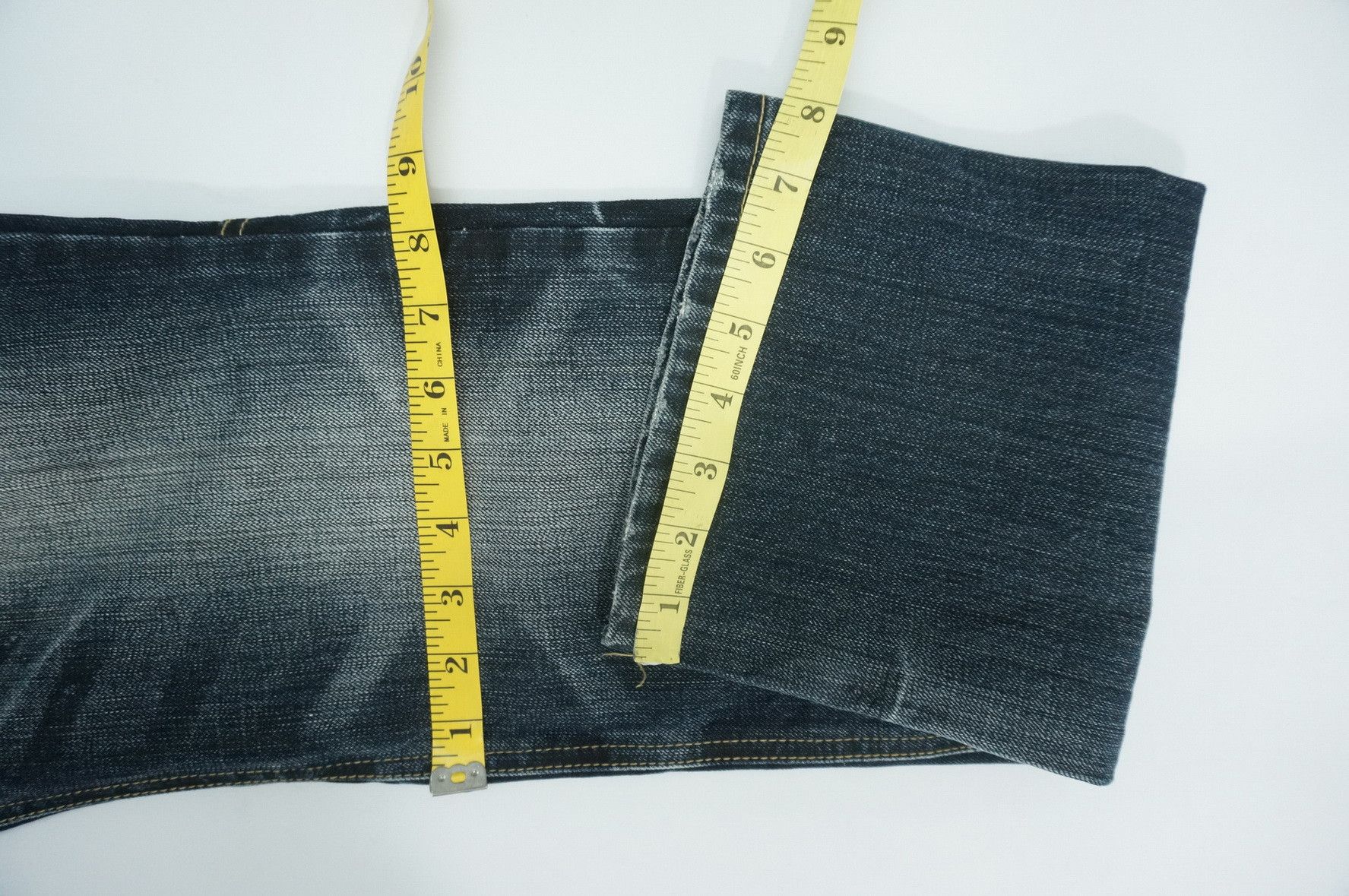 Japanese Brand PPFM Multi Pocket Floral Flap Wool Back Distressed Denim Size US 32 / EU 48 - 16 Thumbnail