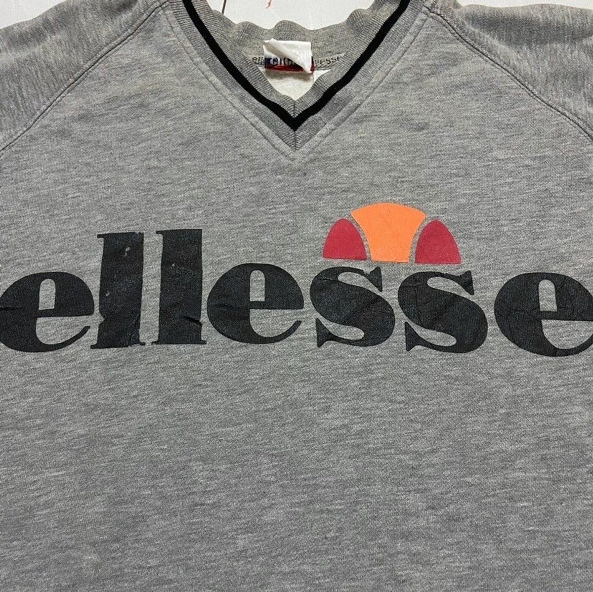 Ellesse Vintage 90s ellesse sweatshirt spellout Size US M / EU 48-50 / 2 - 2 Thumbnail