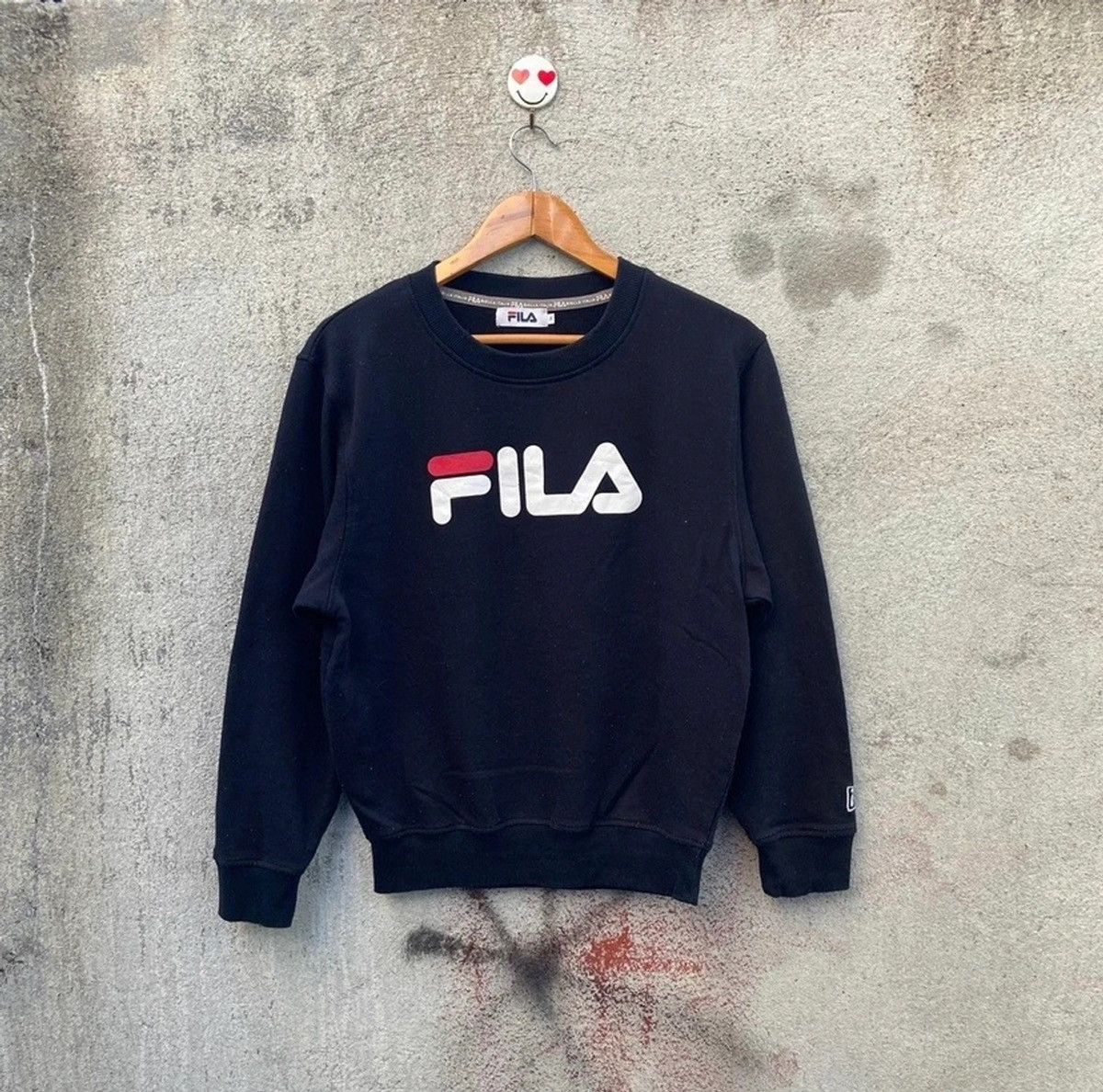 Fila Vintage Fila Sweatshirt bi logo Size US M / EU 48-50 / 2 - 1 Thumbnail