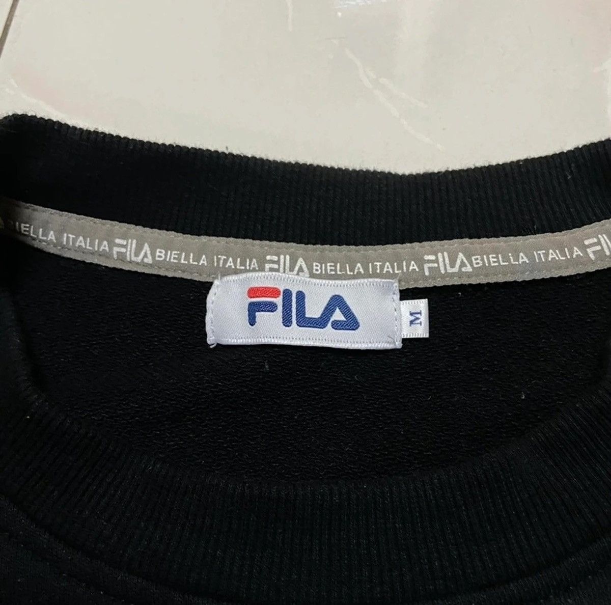Fila Vintage Fila Sweatshirt bi logo Size US M / EU 48-50 / 2 - 3 Thumbnail